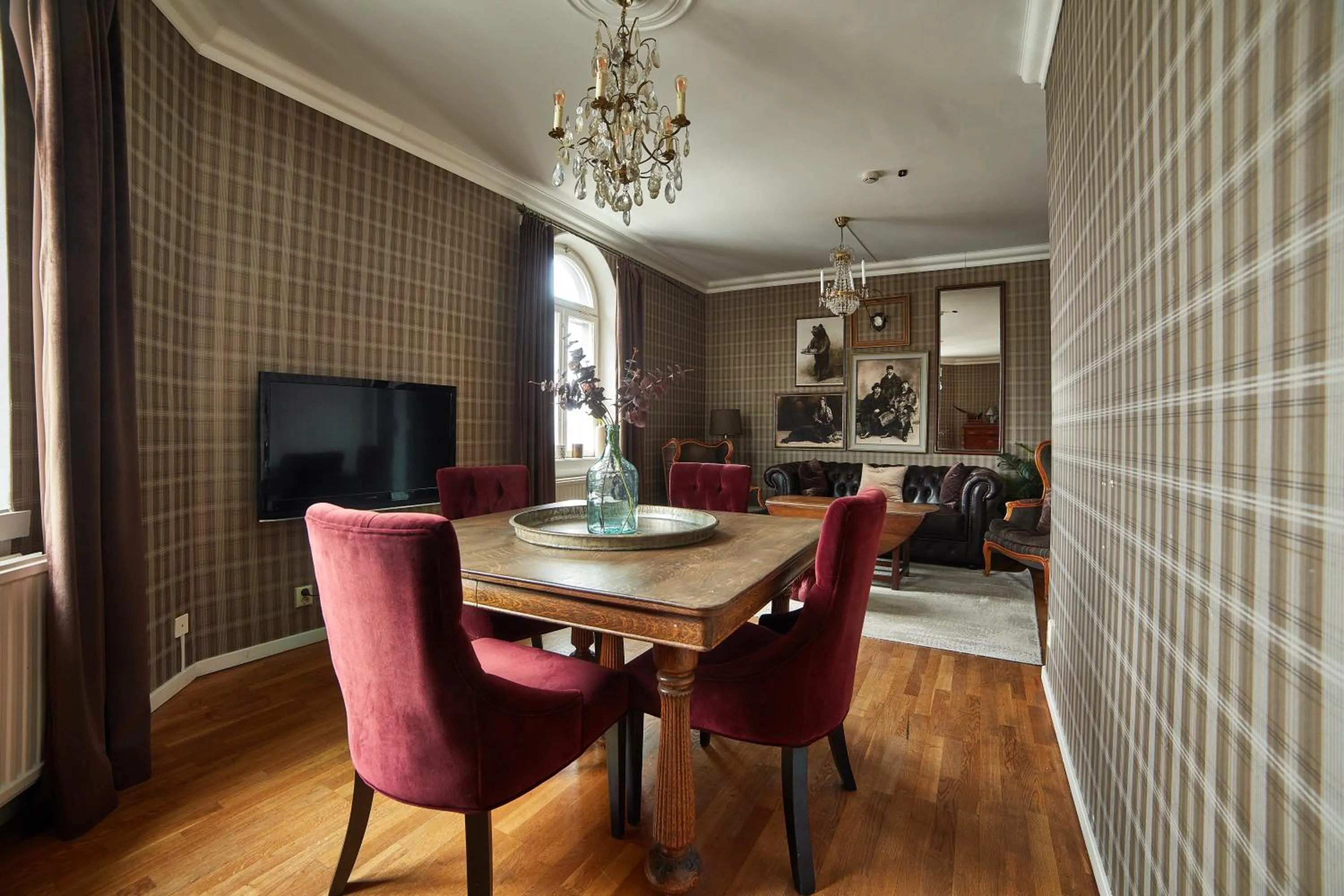 Living room in Stadshotellet Lidköping