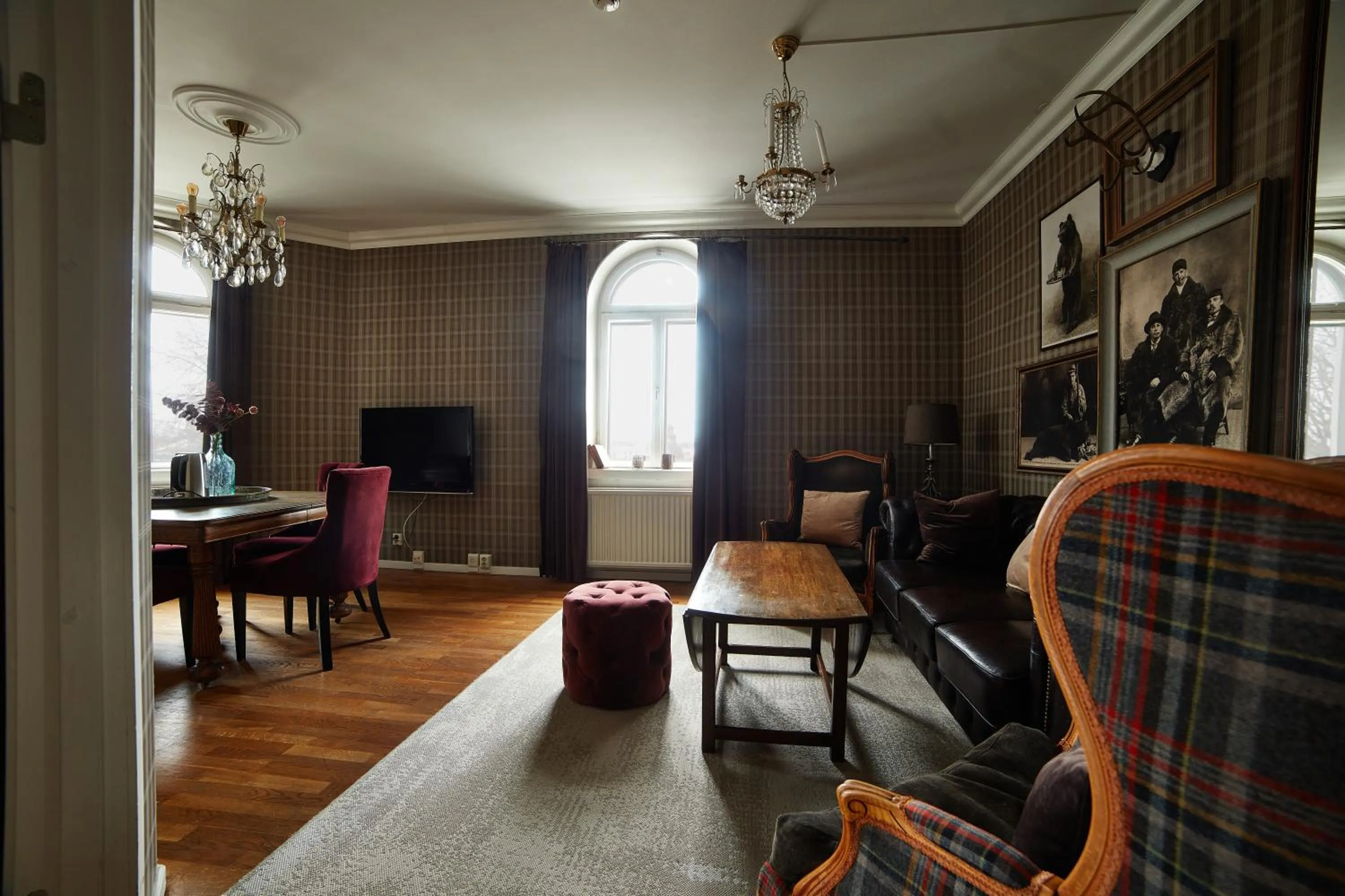 Living room in Stadshotellet Lidköping
