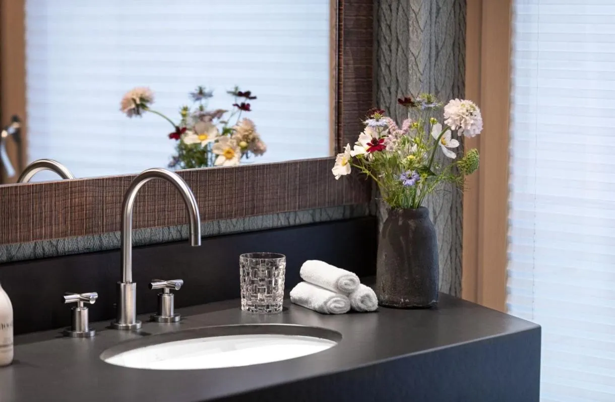 Bathroom in Tschuggen Grand Hotel - The Leading Hotels of the World