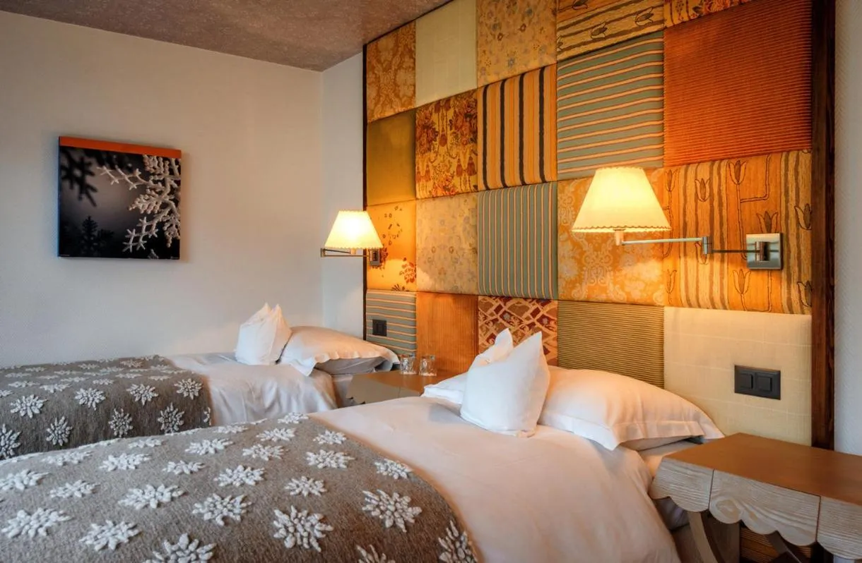 Bed in Tschuggen Grand Hotel - The Leading Hotels of the World