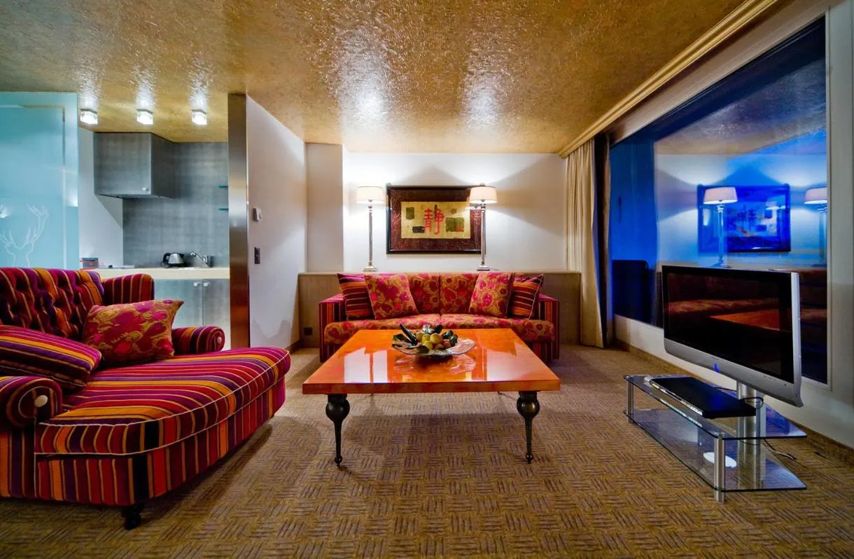 Kitchen or kitchenette in Tschuggen Grand Hotel - The Leading Hotels of the World