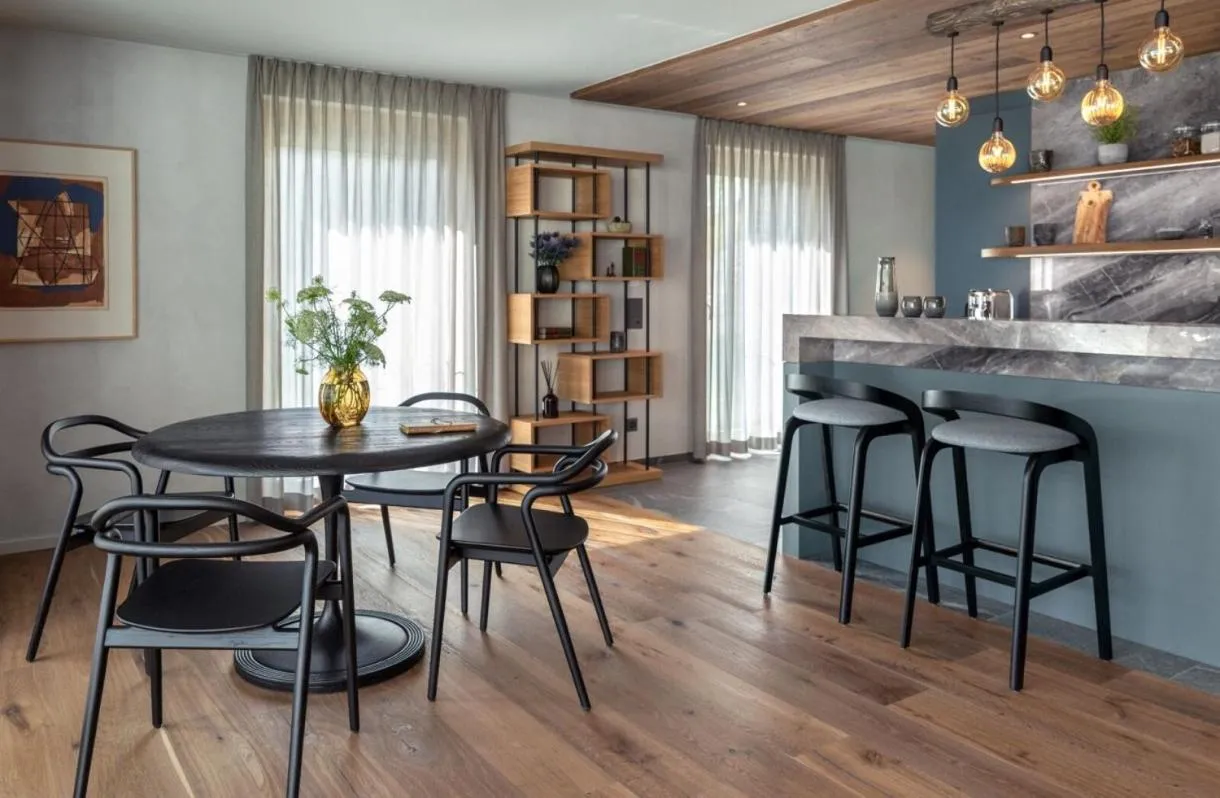 Kitchen or kitchenette in Tschuggen Grand Hotel - The Leading Hotels of the World