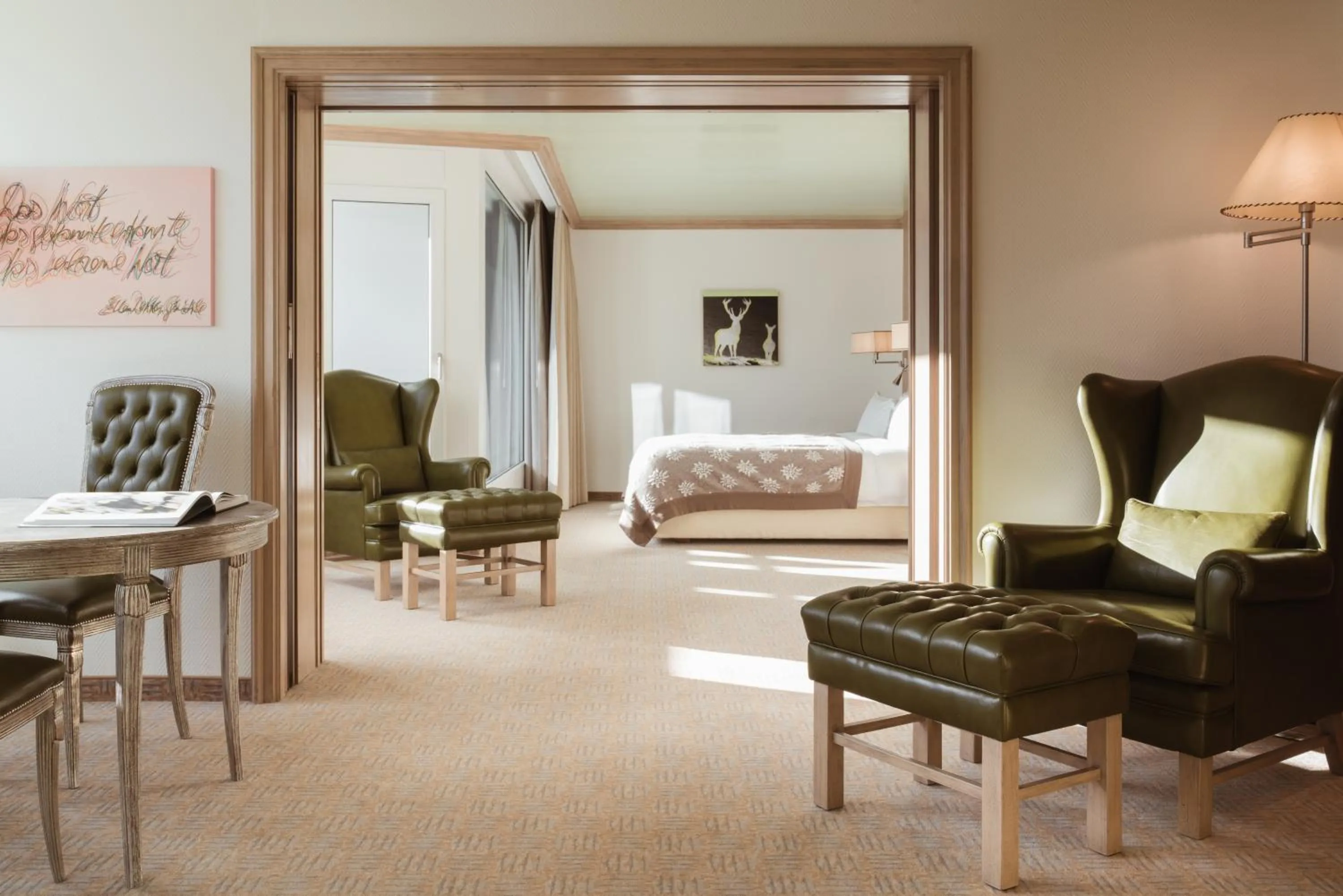 Photo of the whole room in Tschuggen Grand Hotel - The Leading Hotels of the World