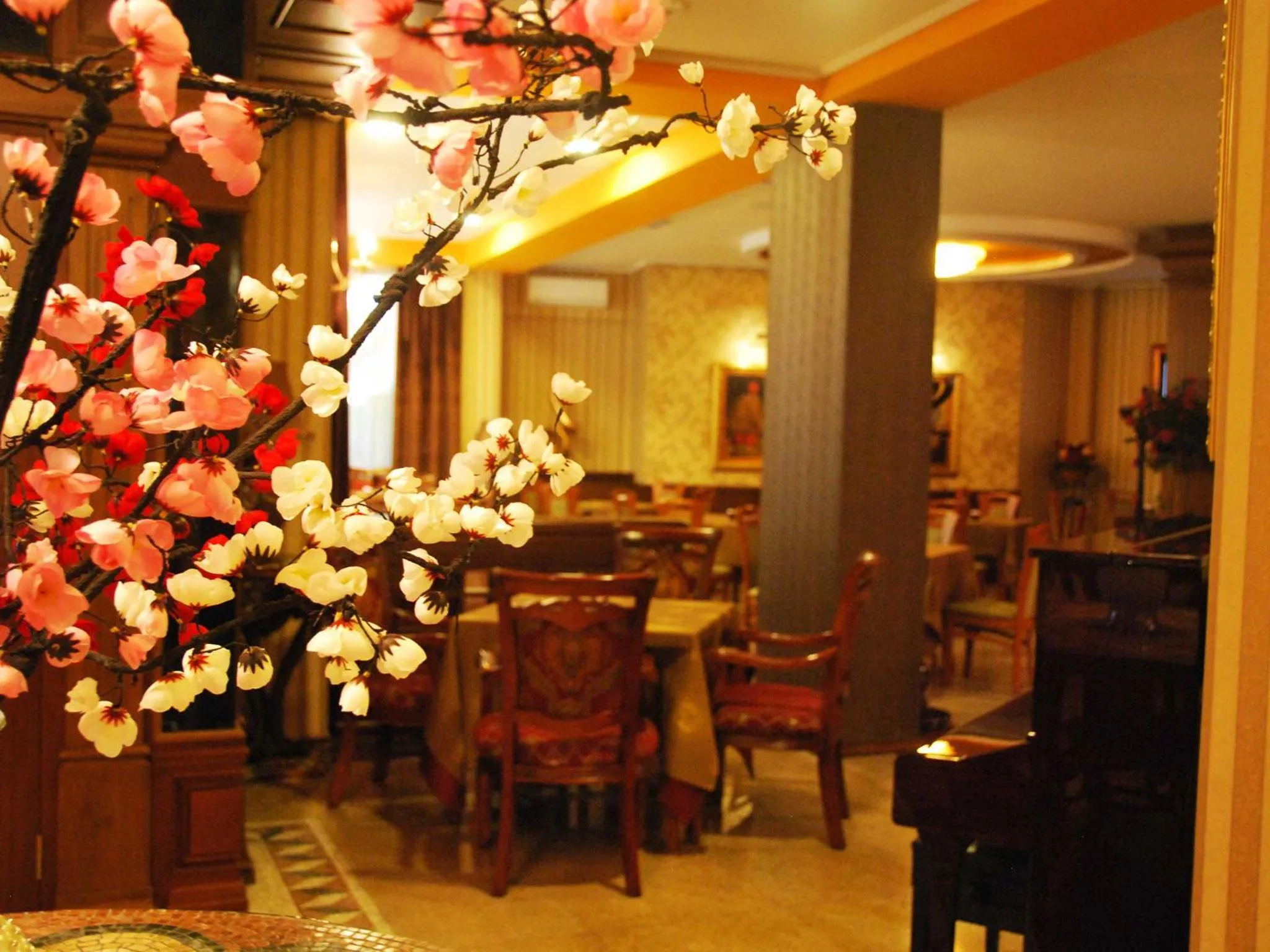 Decorative detail in Hotel Austria