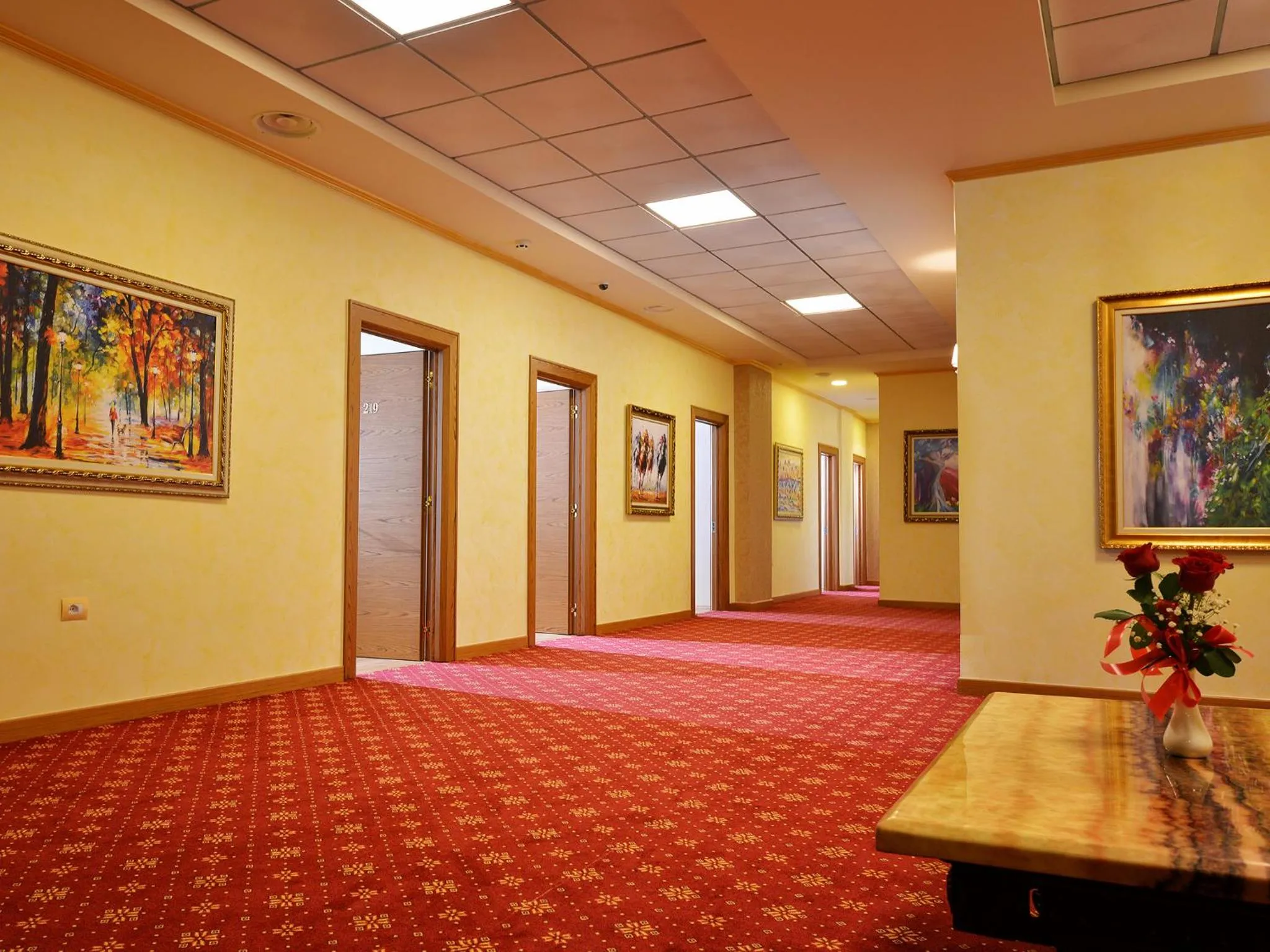 Decorative detail in Hotel Austria