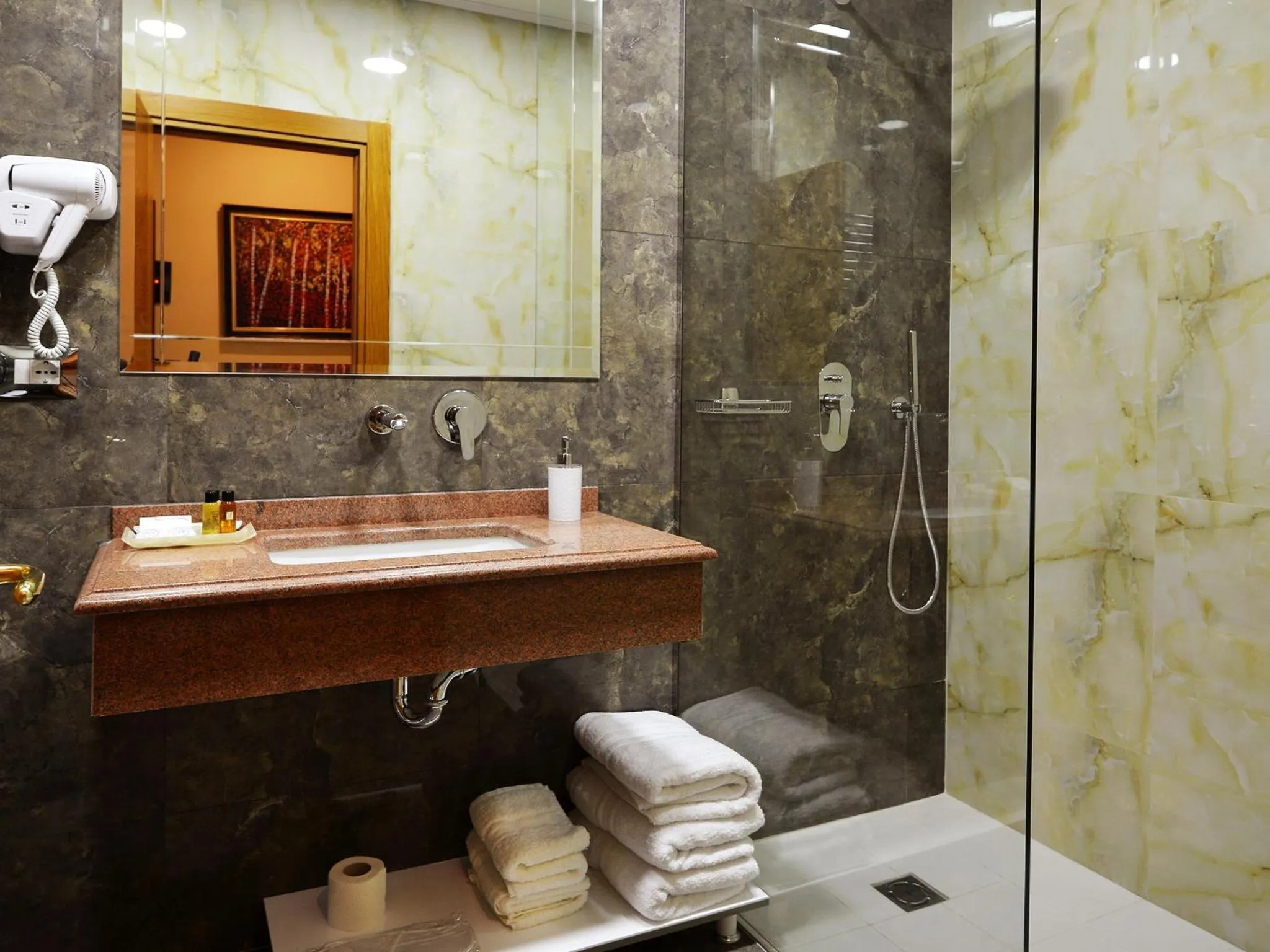 Shower in Hotel Austria