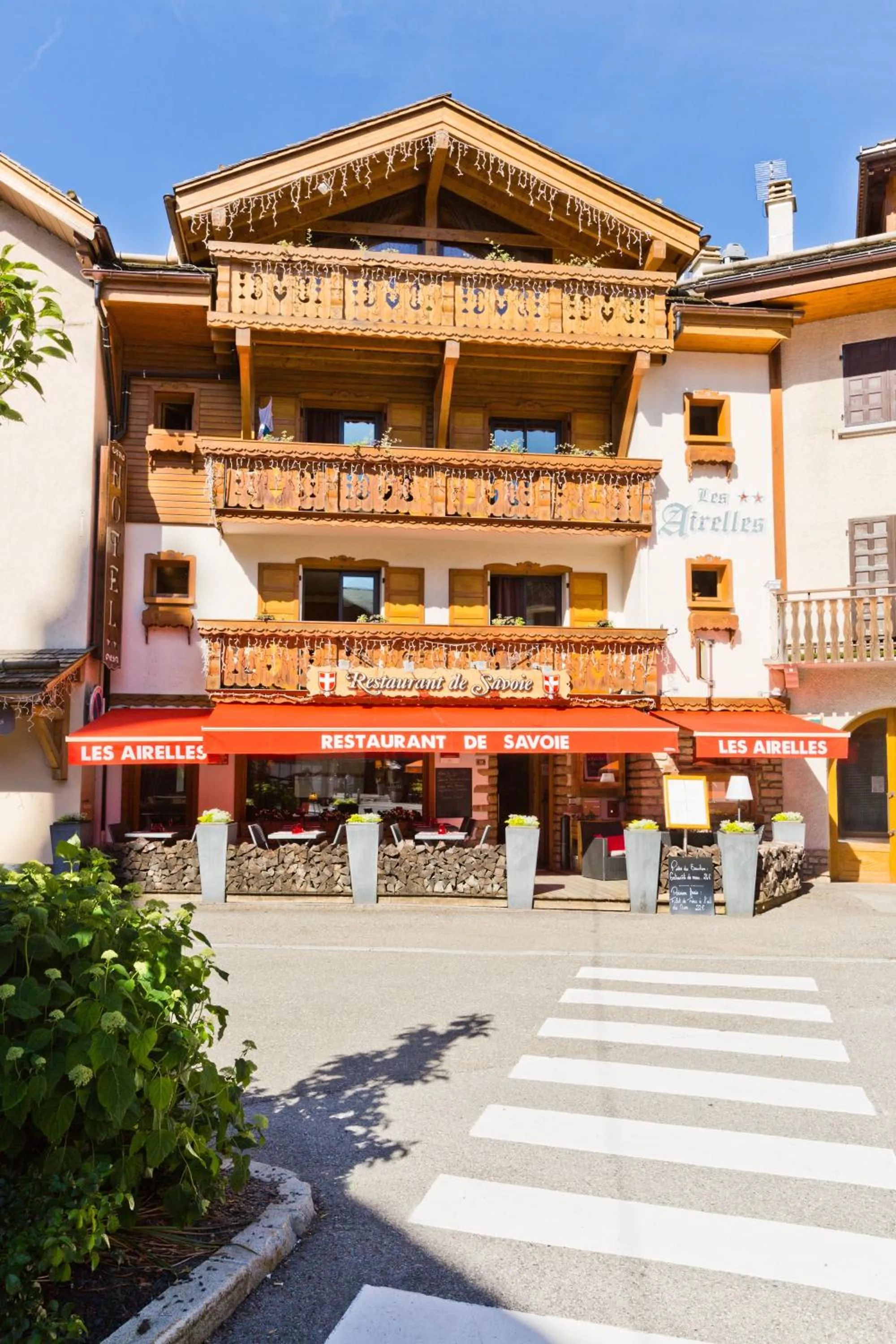 Property building in Hôtel Les Airelles