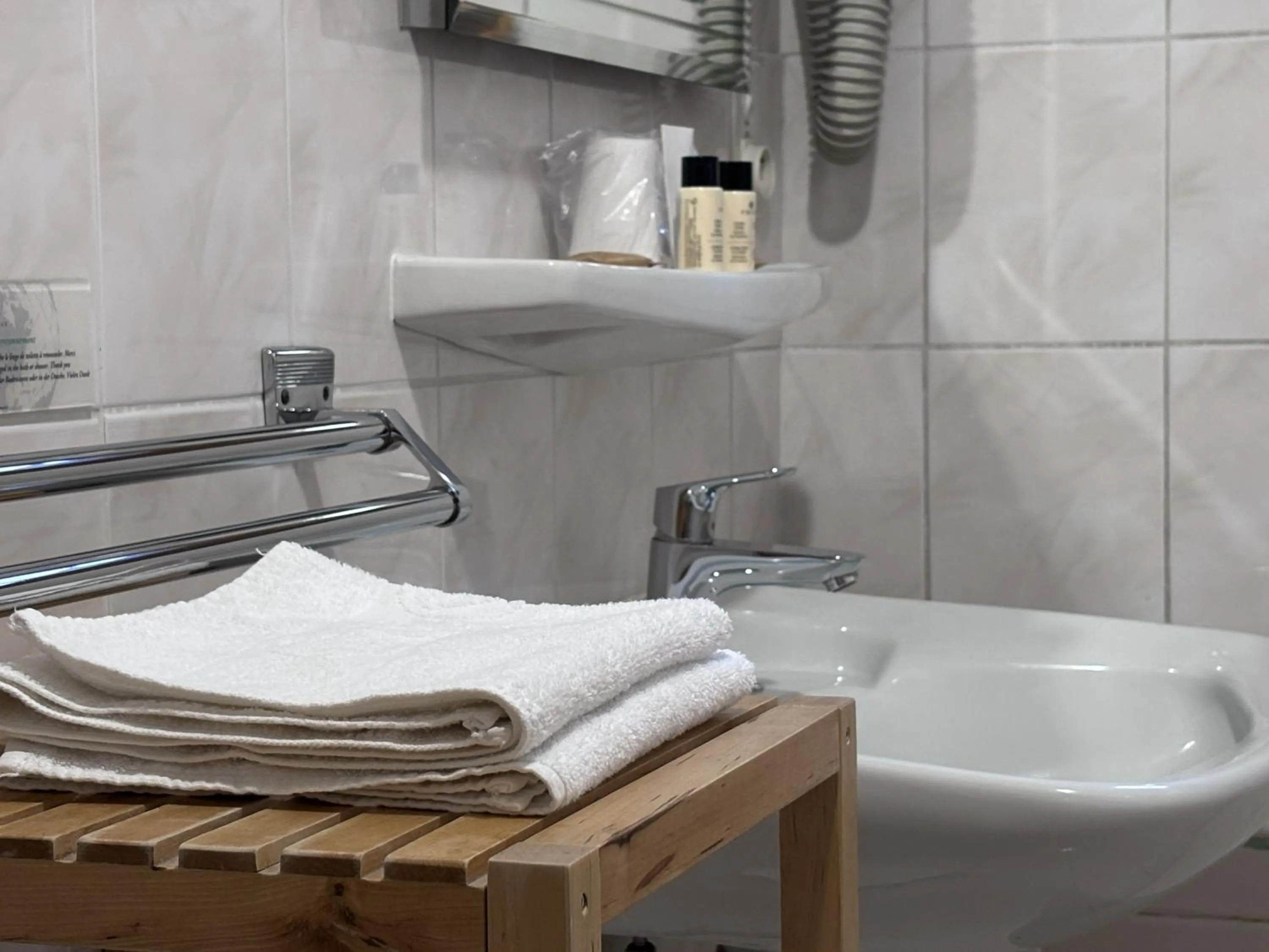 Bathroom in Hôtel Les Airelles