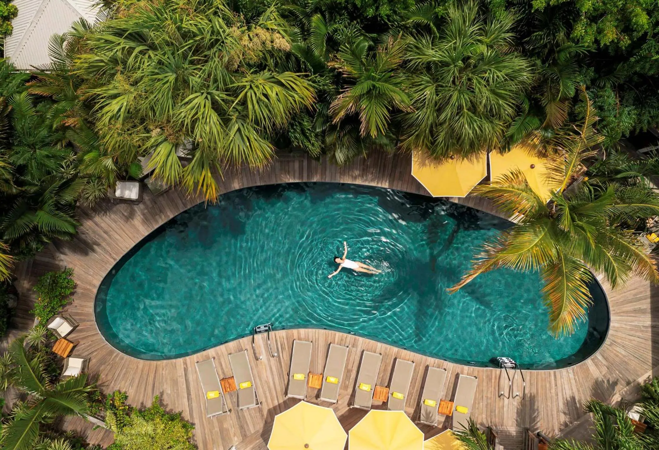 Swimming pool in GYP SEA Saint Barth