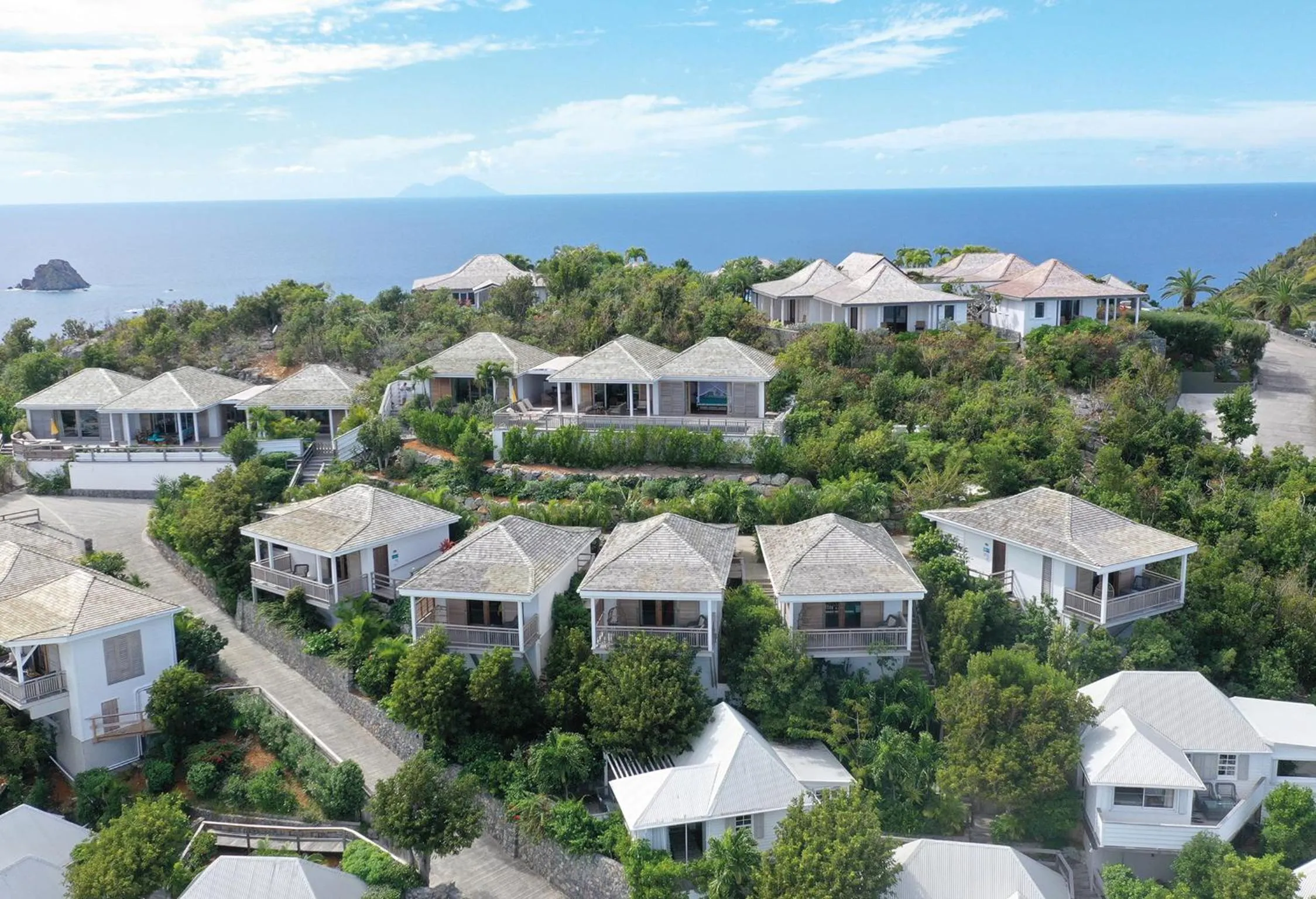 Bird's eye view in GYP SEA Saint Barth