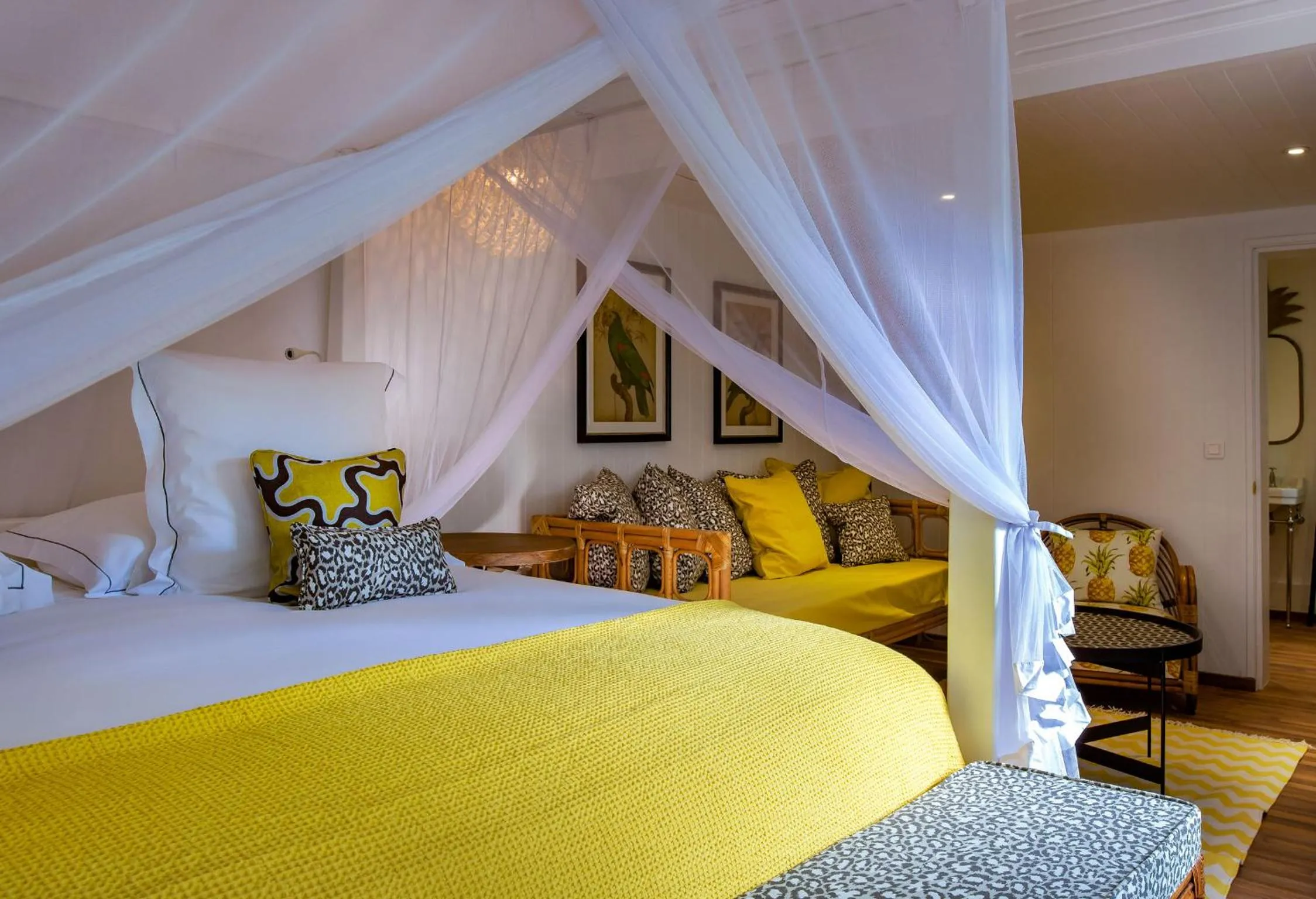 Bedroom, Bed in GYP SEA Saint Barth