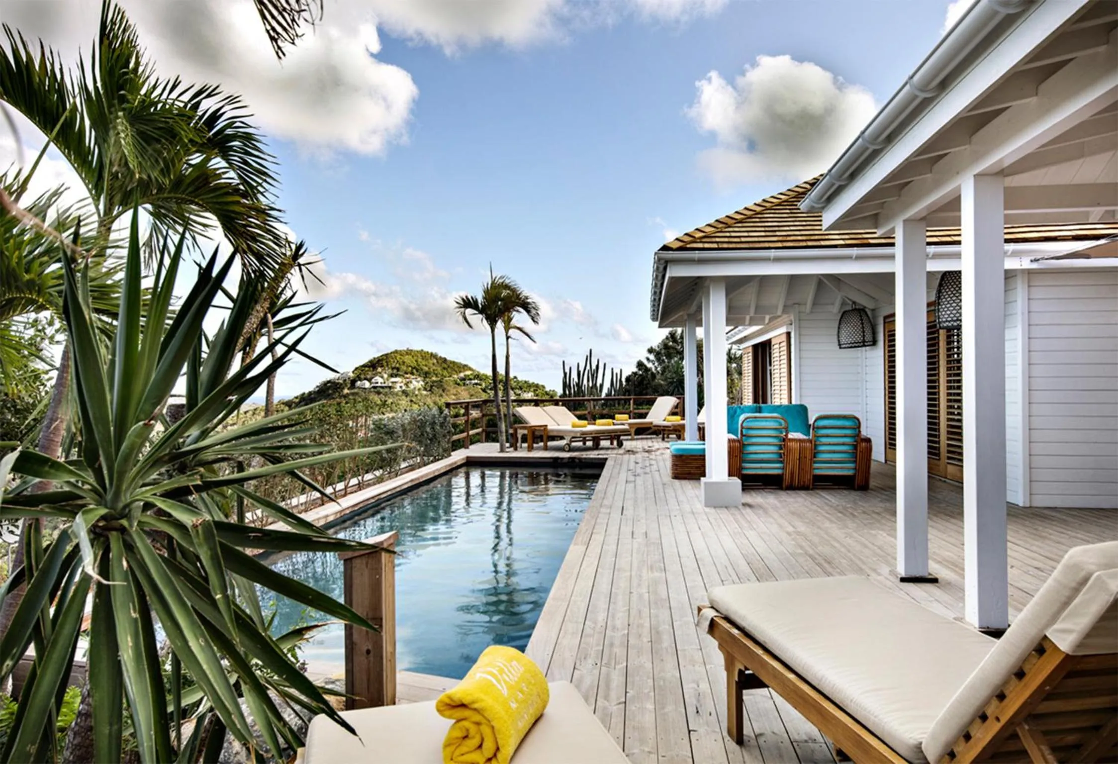 Balcony/Terrace in GYP SEA Saint Barth
