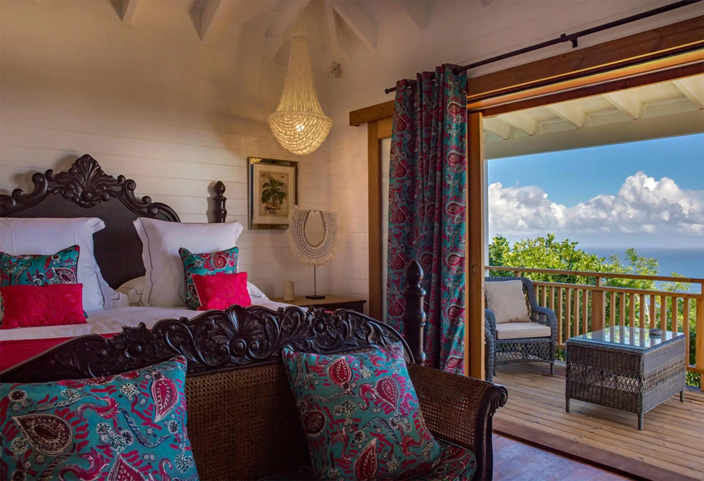 Seating area in GYP SEA Saint Barth