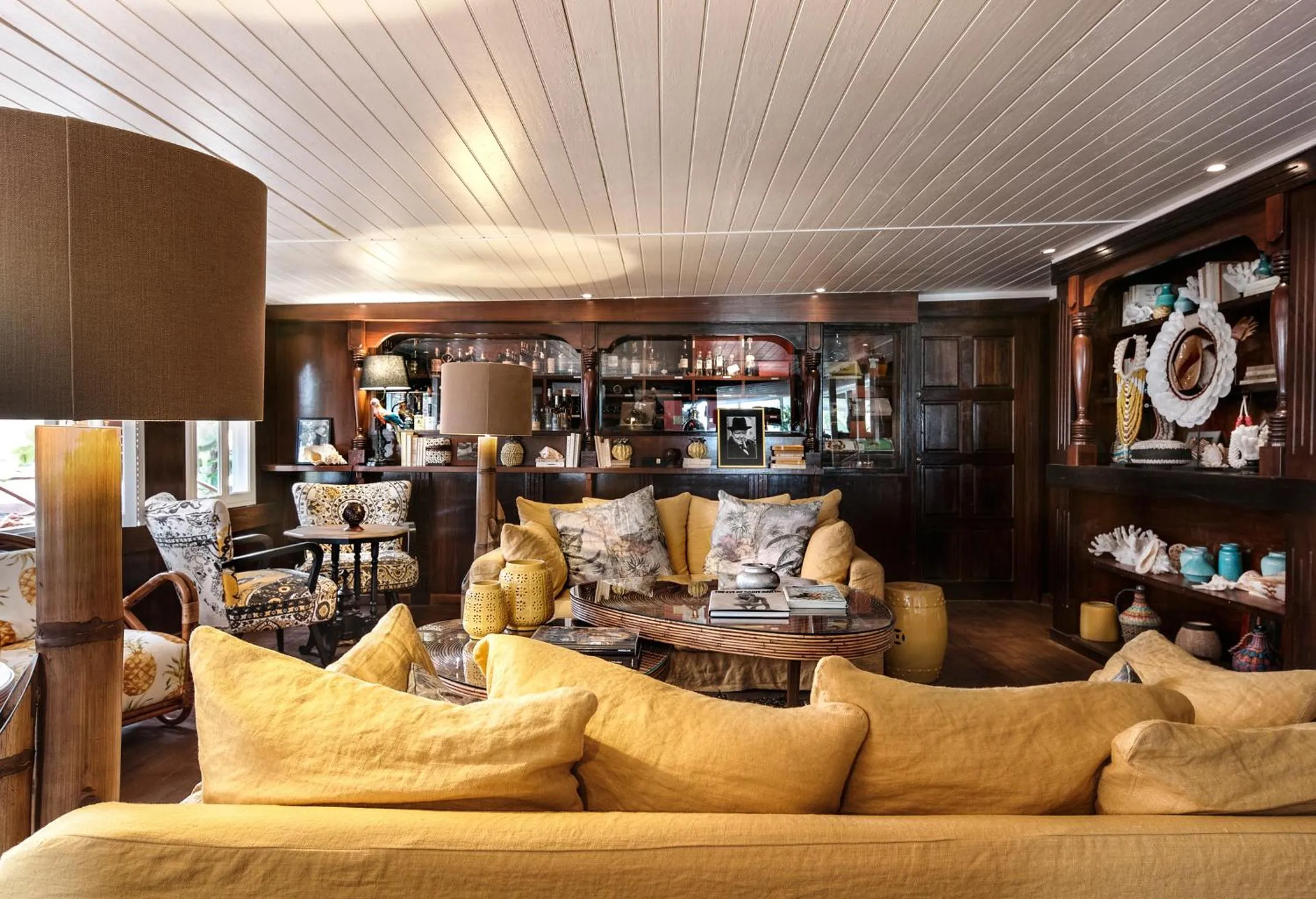 Lounge or bar in GYP SEA Saint Barth