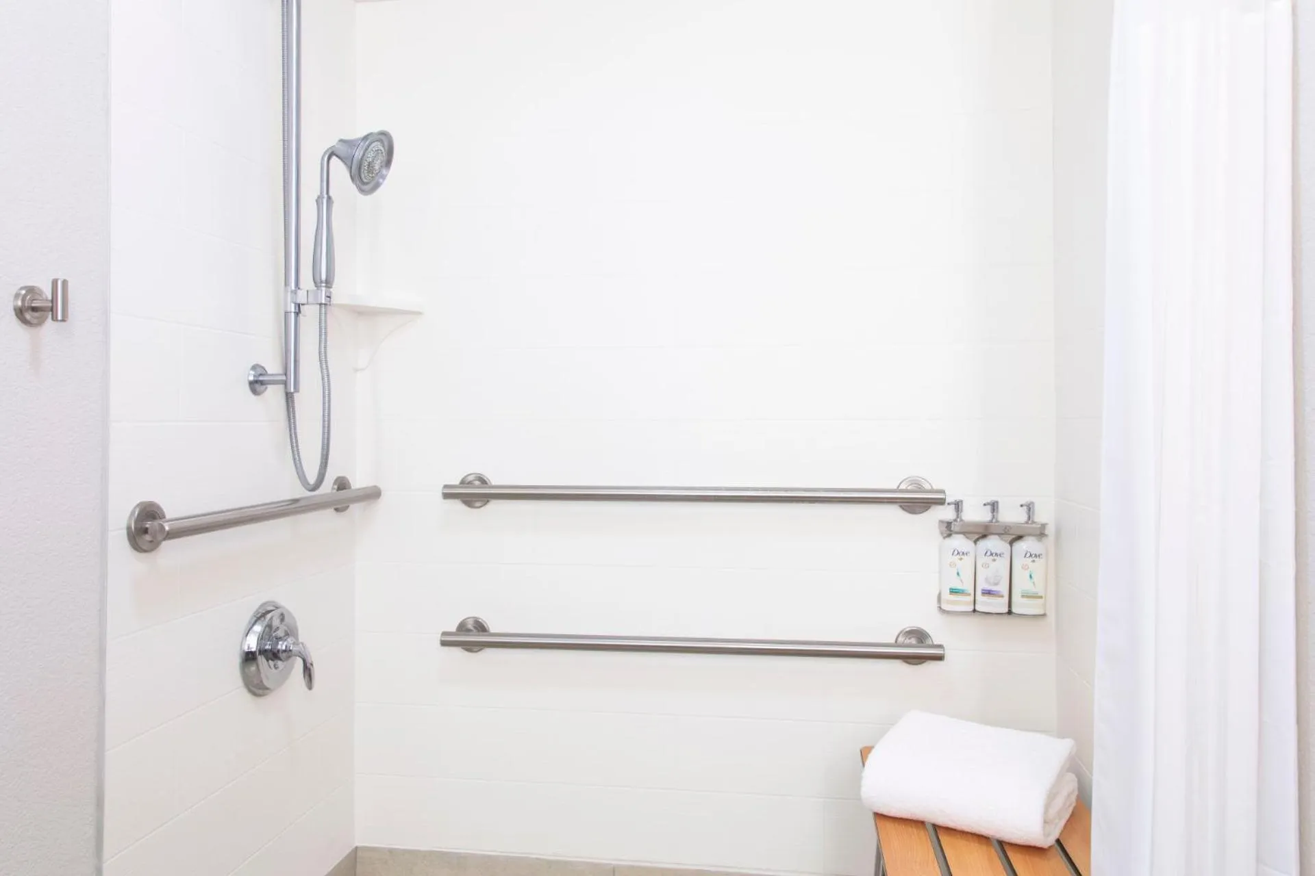 Shower in Holiday Inn Express - San Antonio Airport by IHG