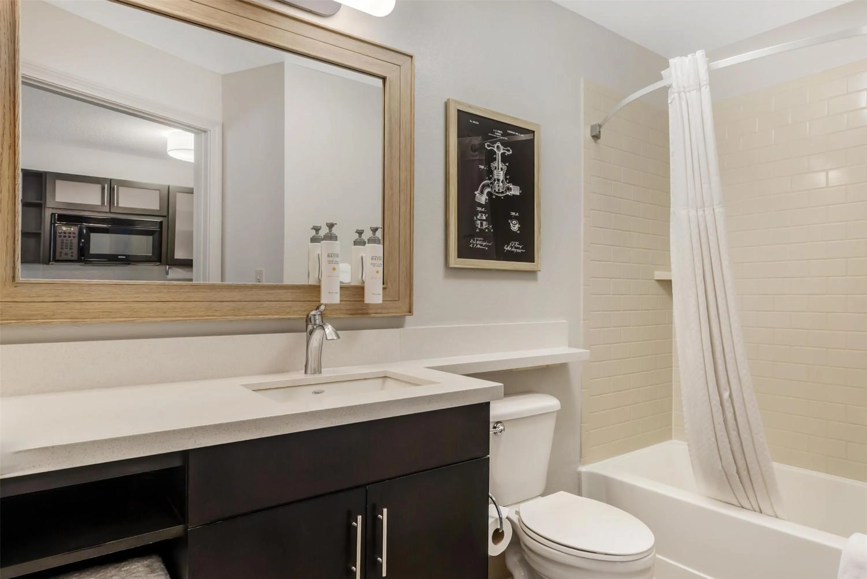 Bathroom in Sonesta Simply Suites Boston Burlington