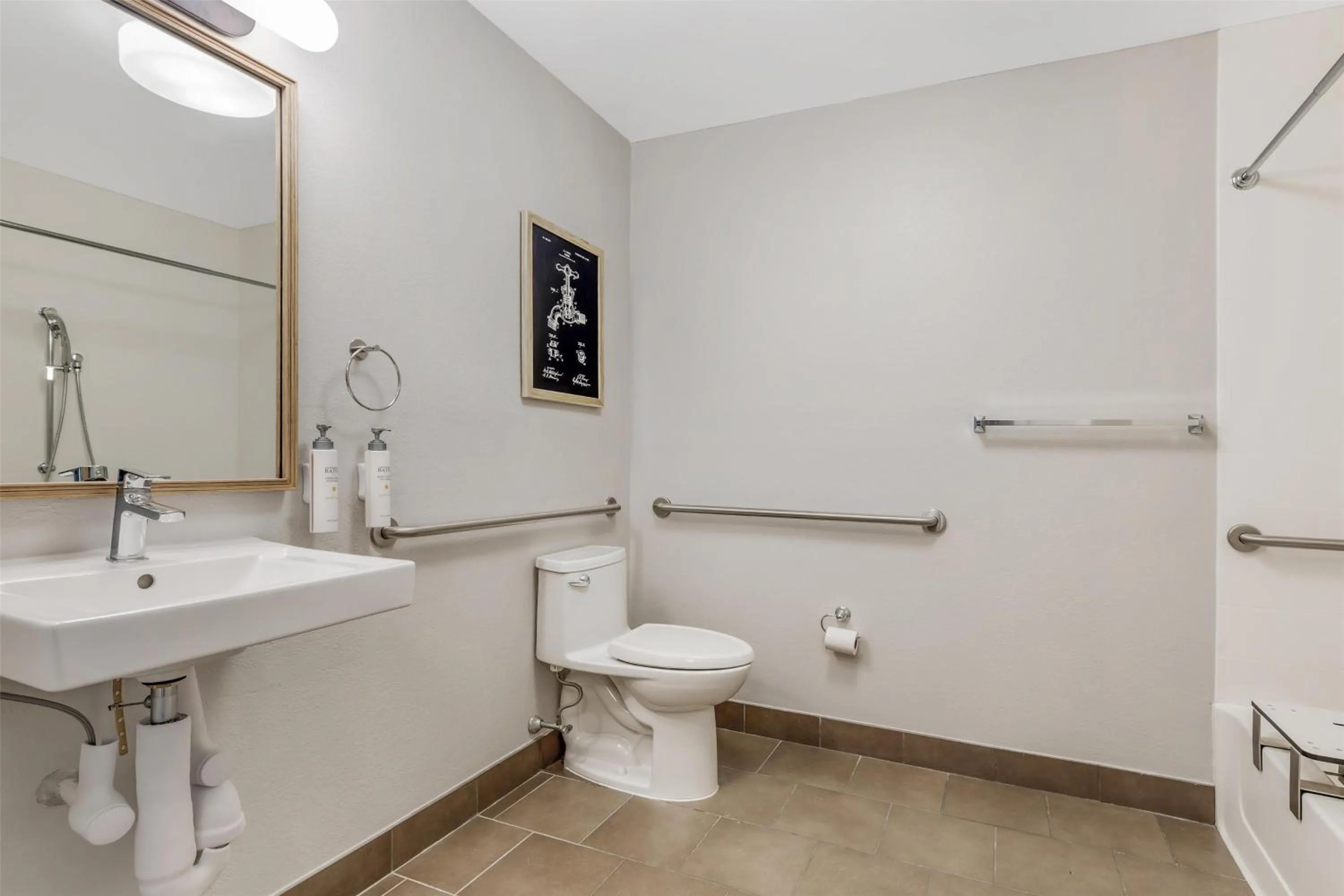 Bathroom in Sonesta Simply Suites Boston Burlington