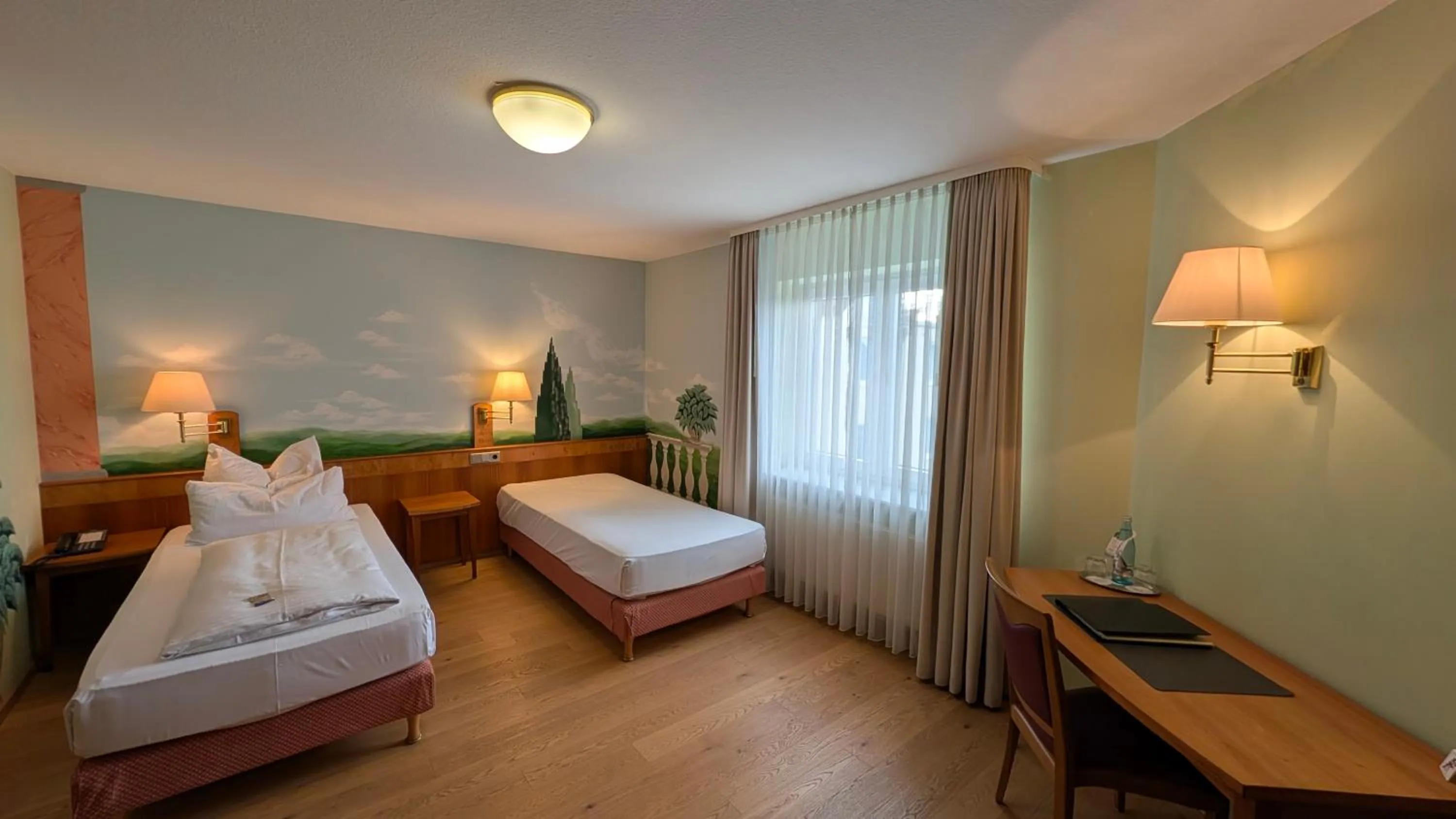 Bed in Hotel Restaurant Felix