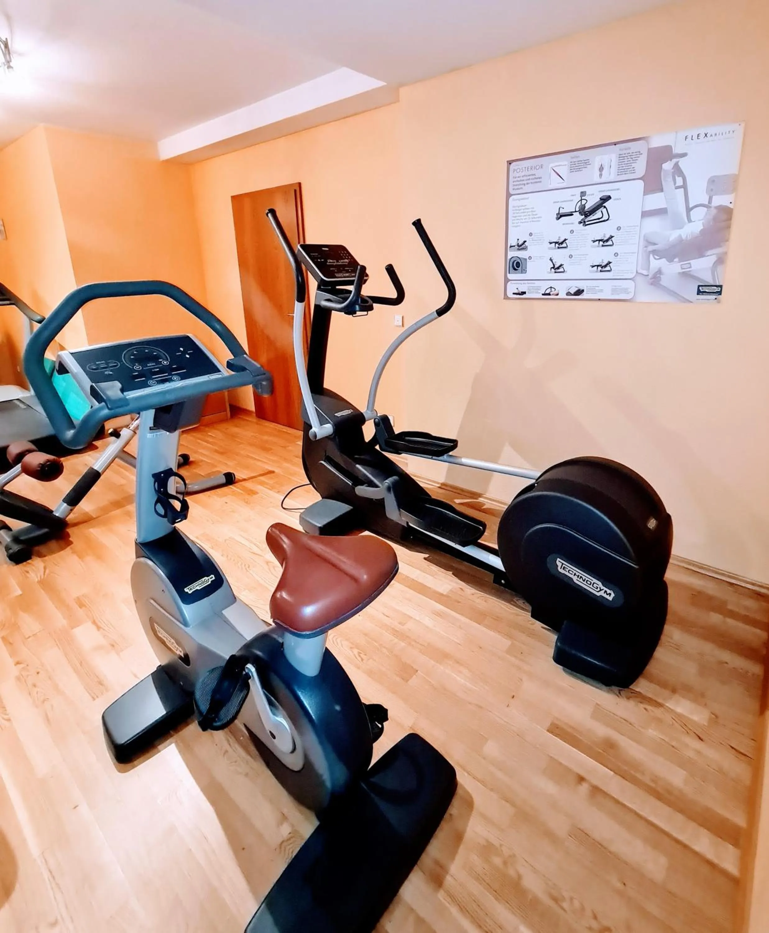 Fitness centre/facilities in Hotel Restaurant Felix
