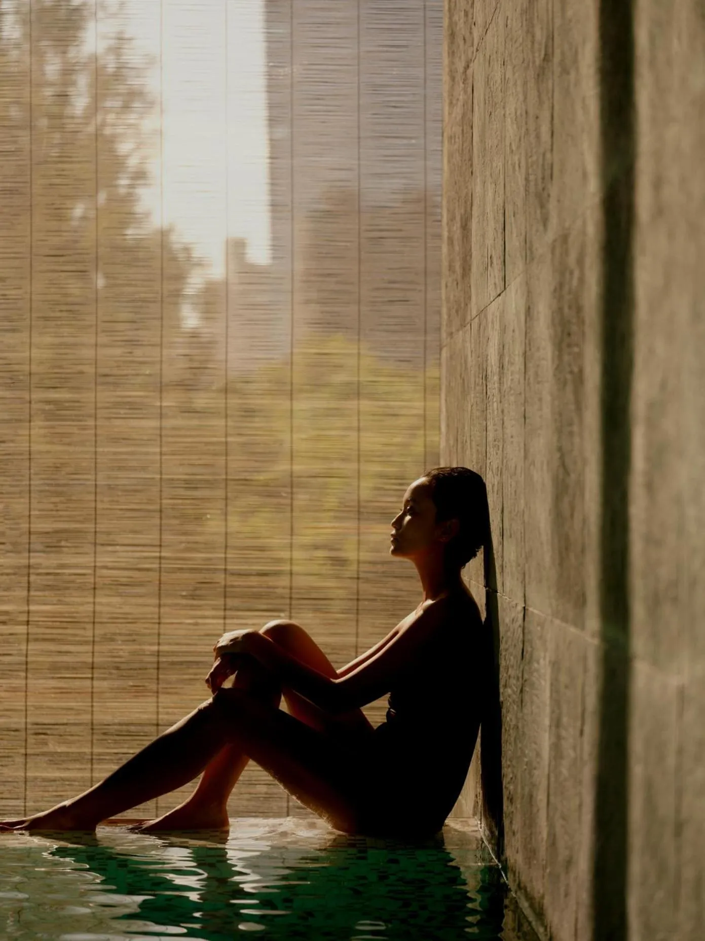 Swimming pool in The PuLi Shanghai