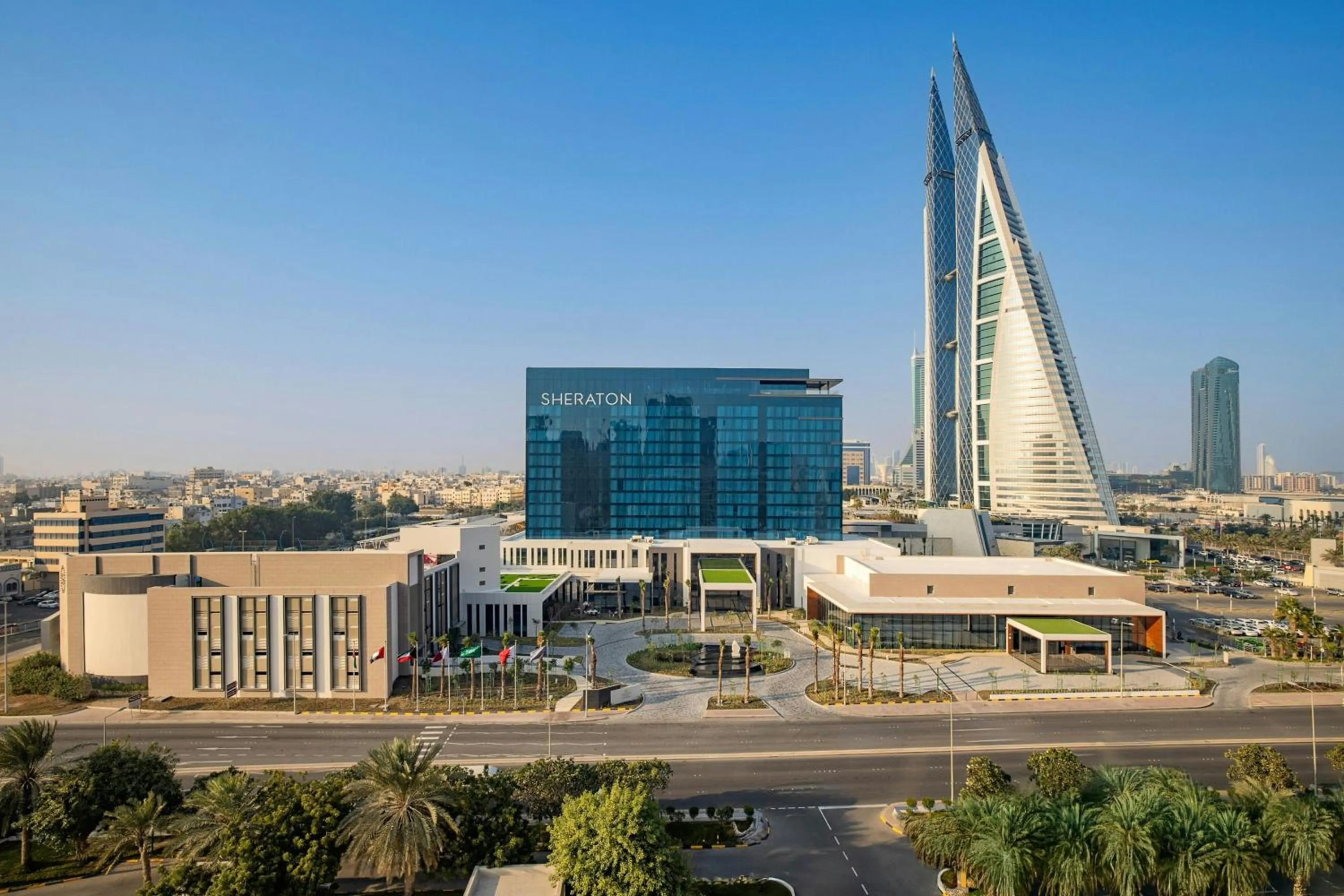 Property building in Sheraton Bahrain Hotel