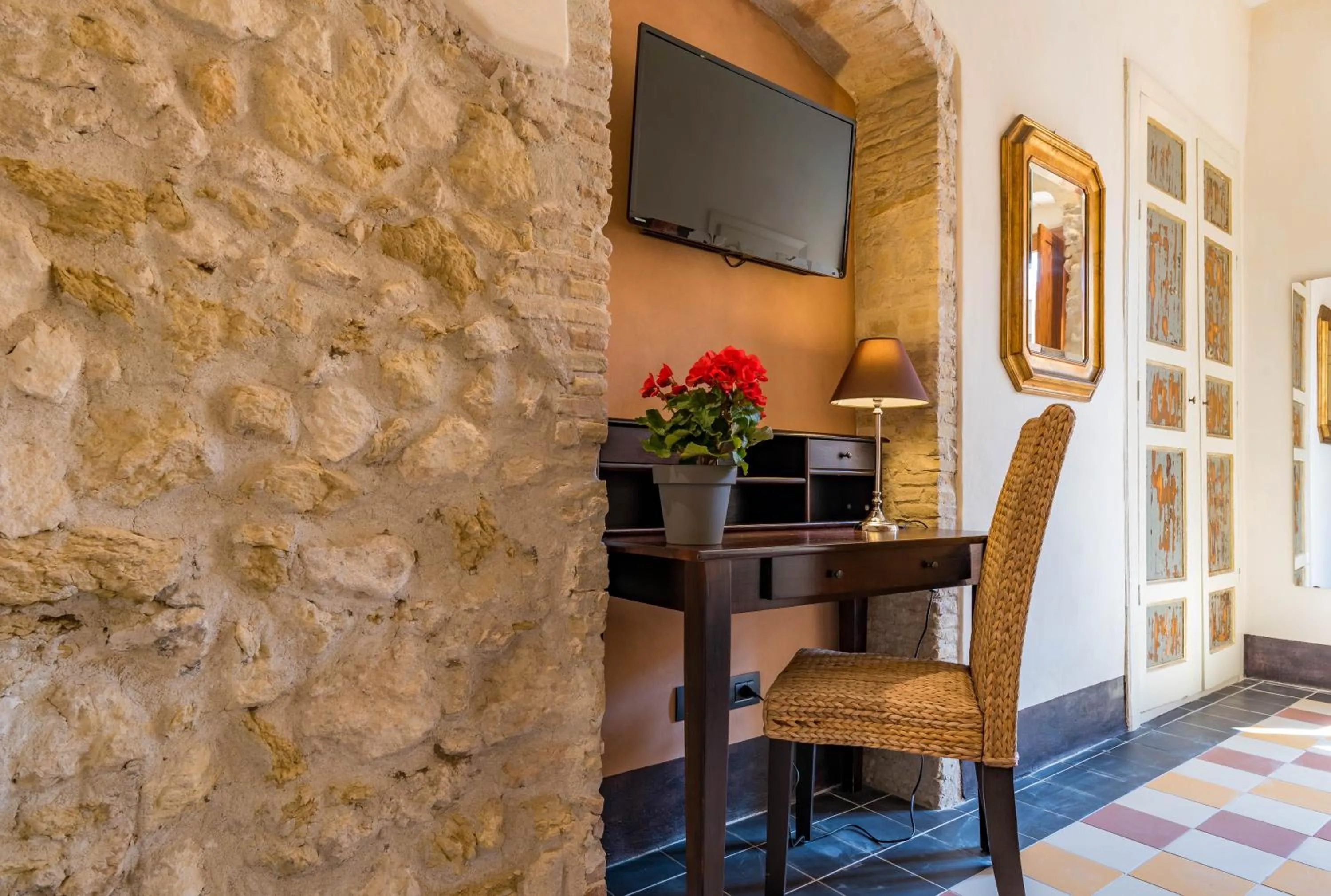 Decorative detail in Cappuccine GuestHouse