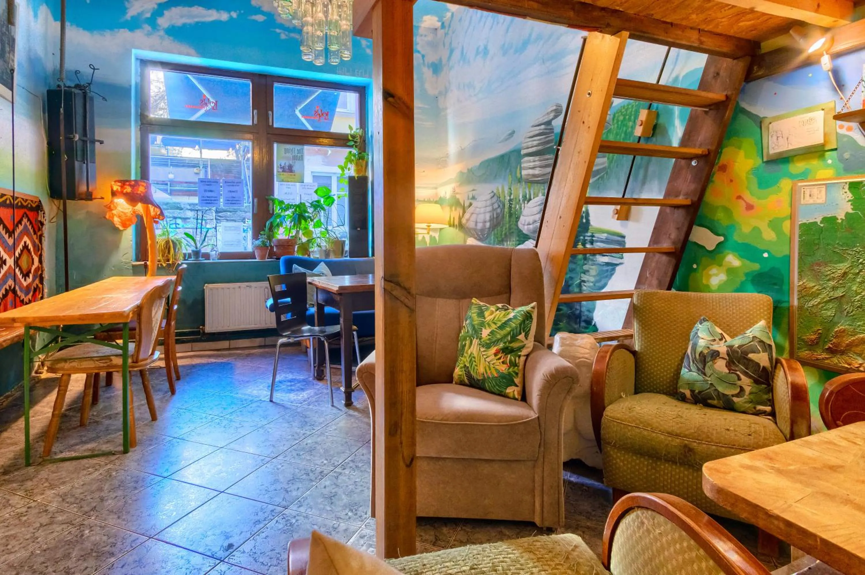 Living room in Hostel Lollis Homestay Dresden