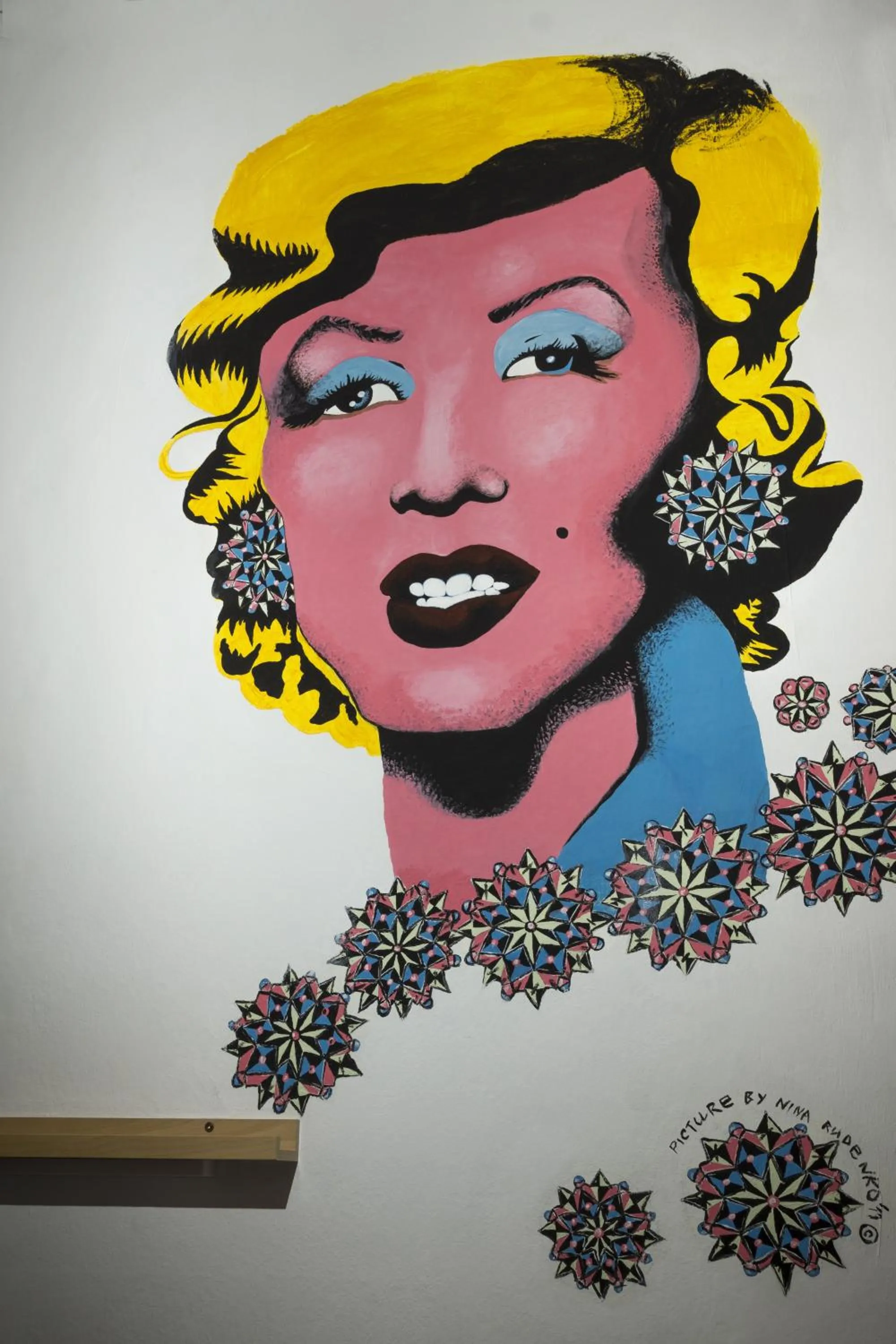 Decorative detail in Hostel Lollis Homestay Dresden