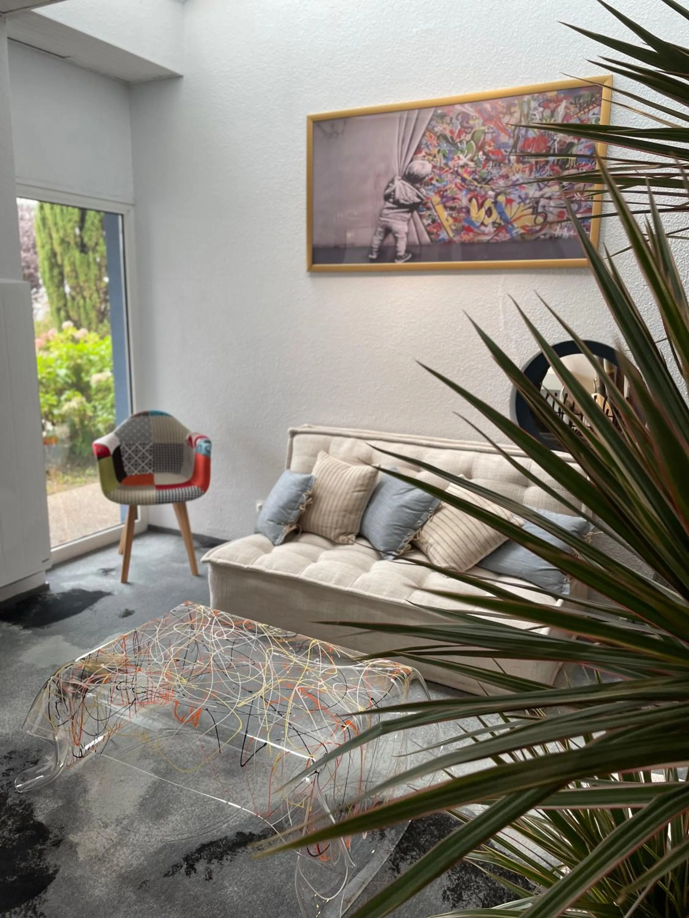 Seating area in Hôtel Côté Sud Léman