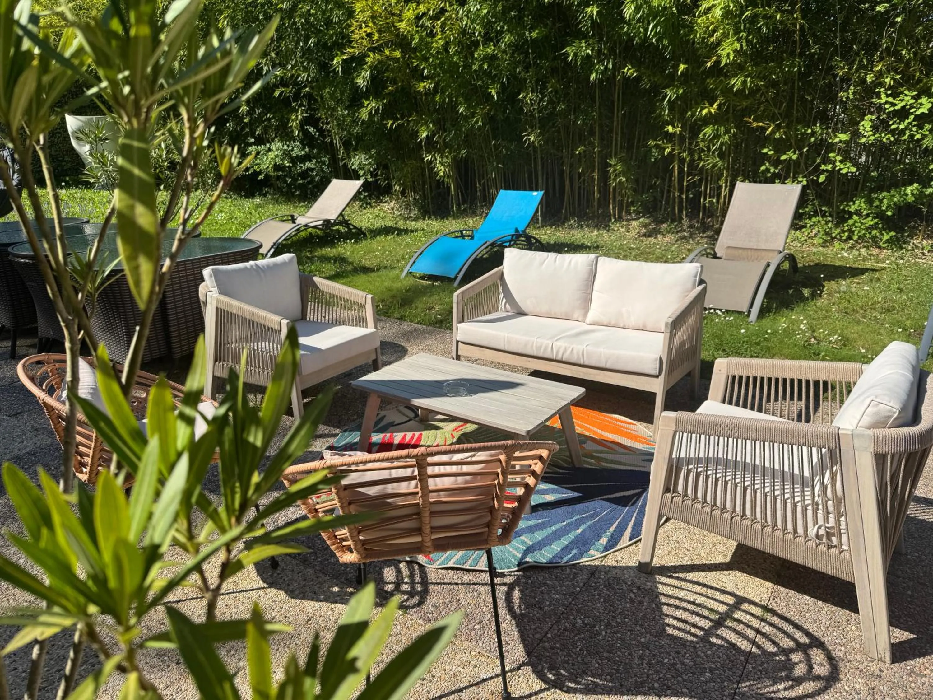 Balcony/Terrace in Hôtel Côté Sud Léman