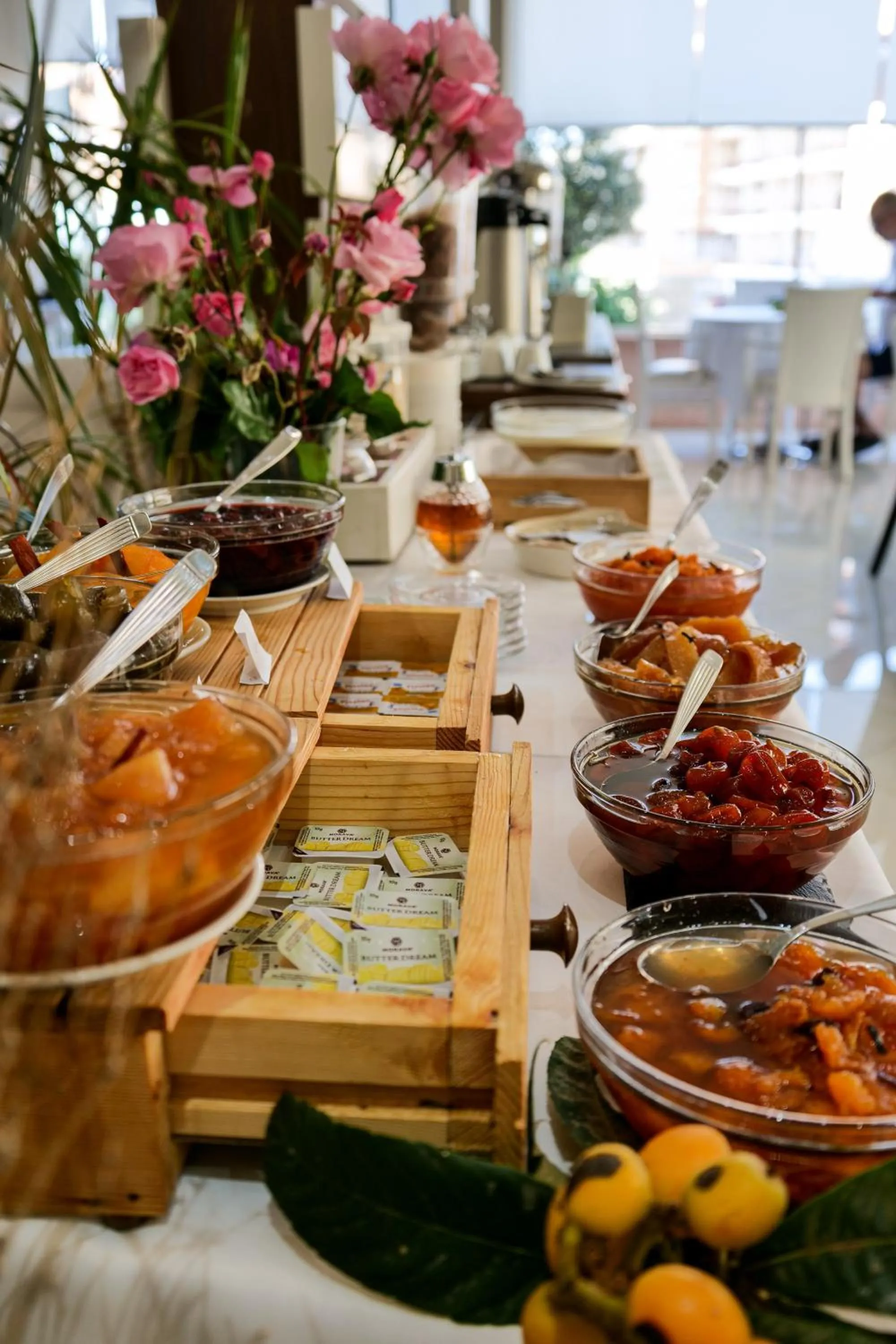 Buffet breakfast in Hotel Oasis