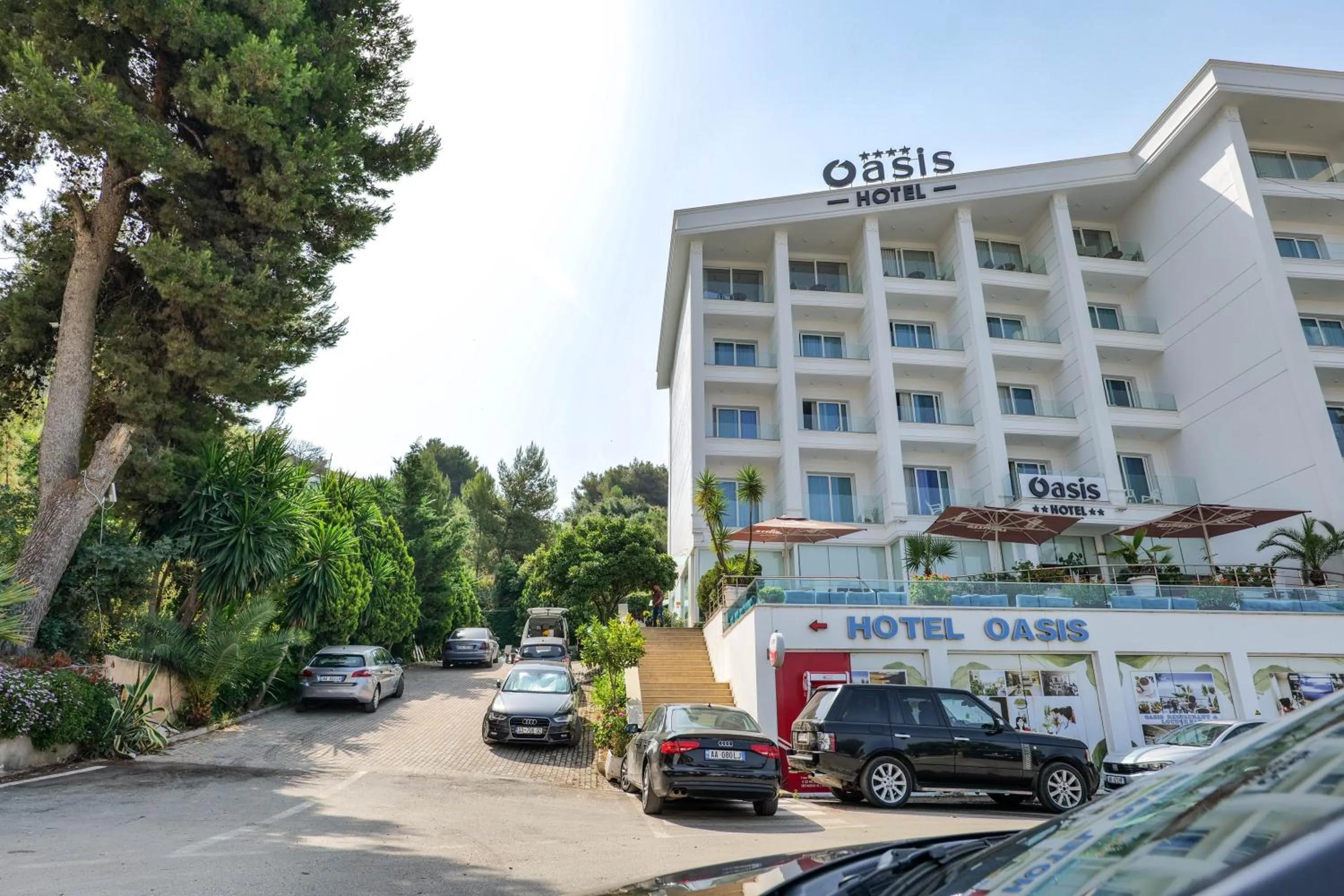 Property building in Hotel Oasis