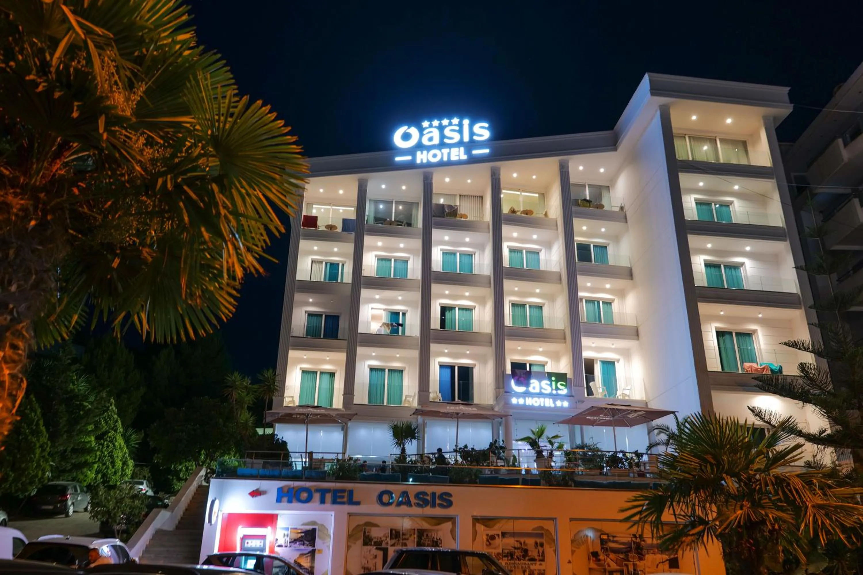 Property building in Hotel Oasis