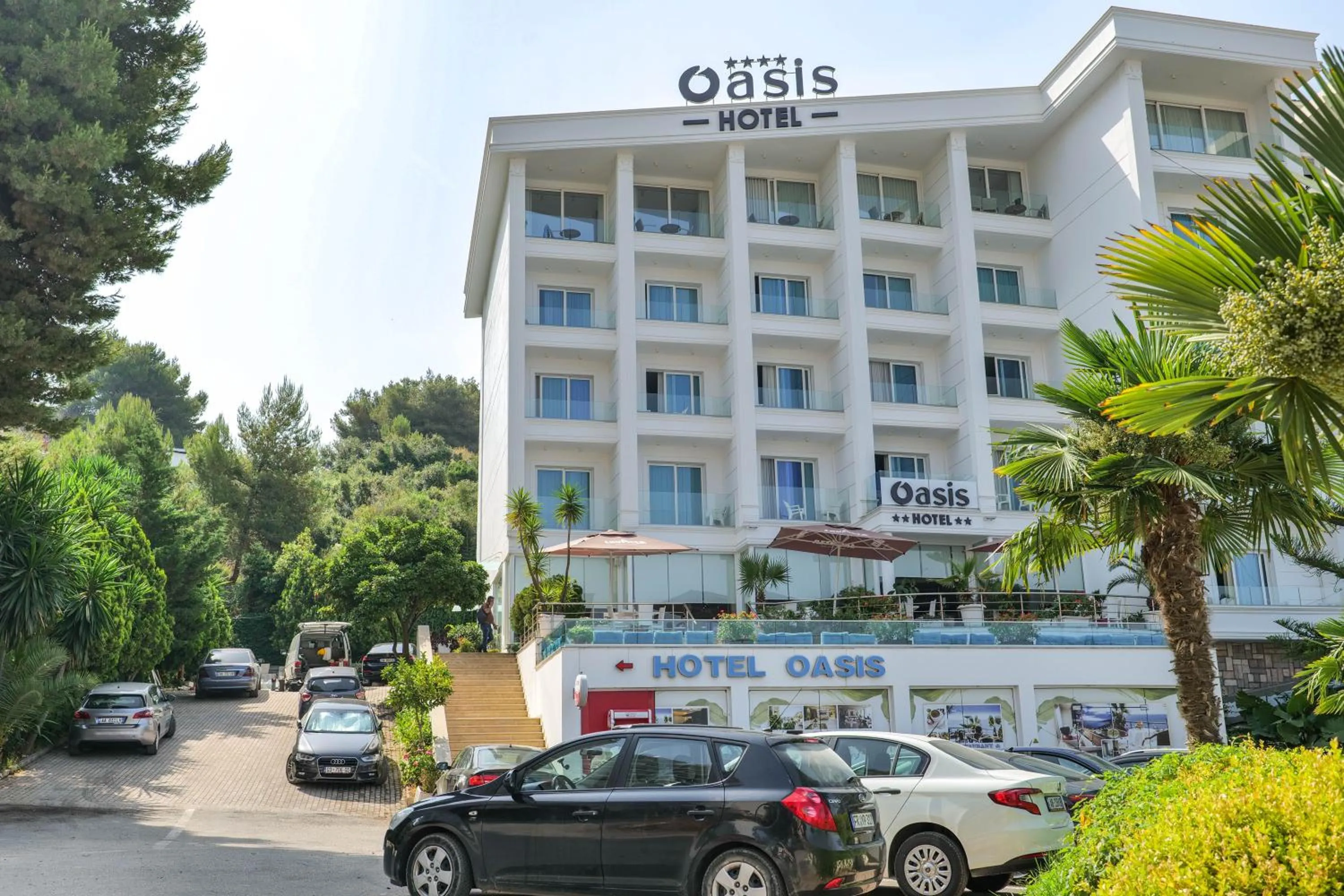 Property building in Hotel Oasis