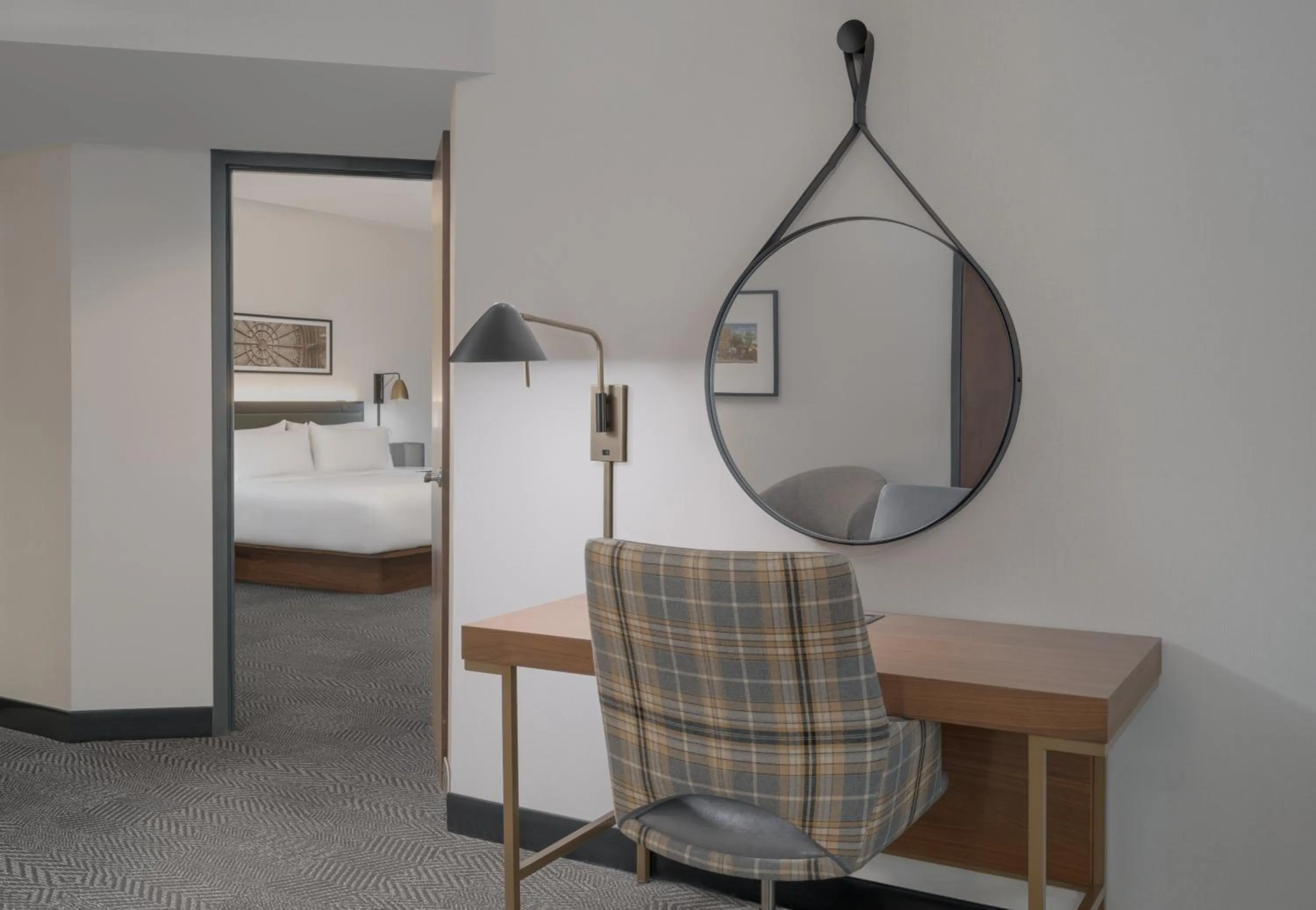 Photo of the whole room, Bed in Crowne Plaza Indianapolis-Dwtn-Union Stn by IHG