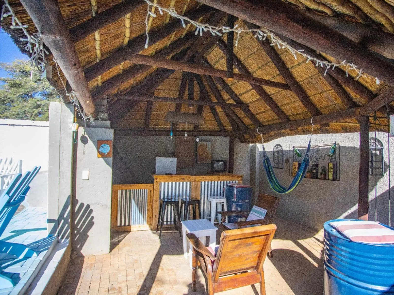 BBQ facilities in Kate's Nest Guesthouse & Backpackers