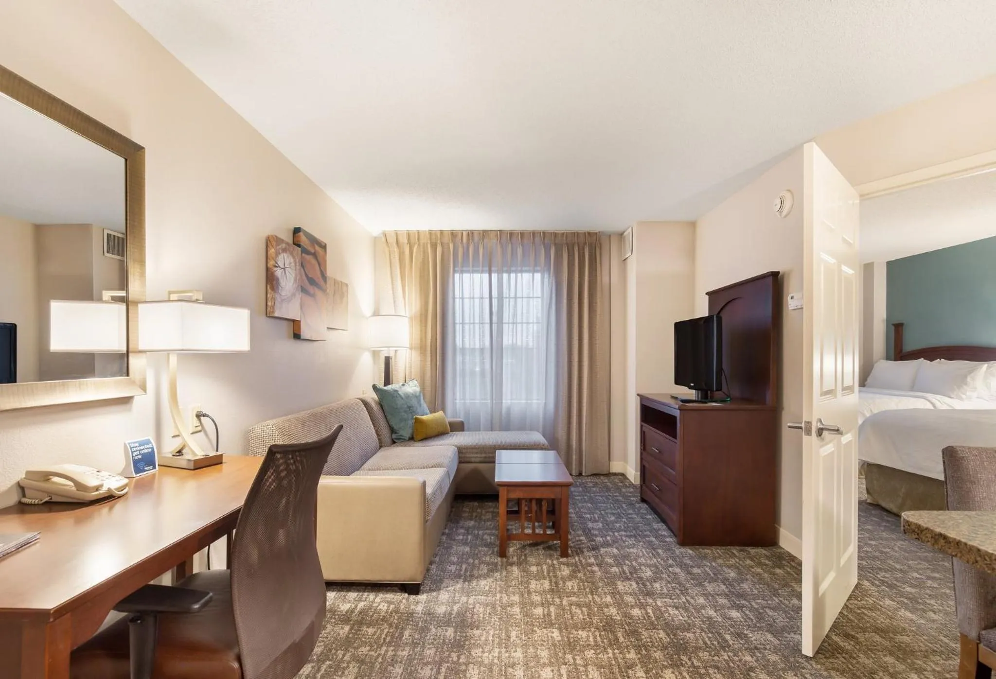 Photo of the whole room, Bed in Staybridge Suites Chesapeake-Virginia Beach by IHG