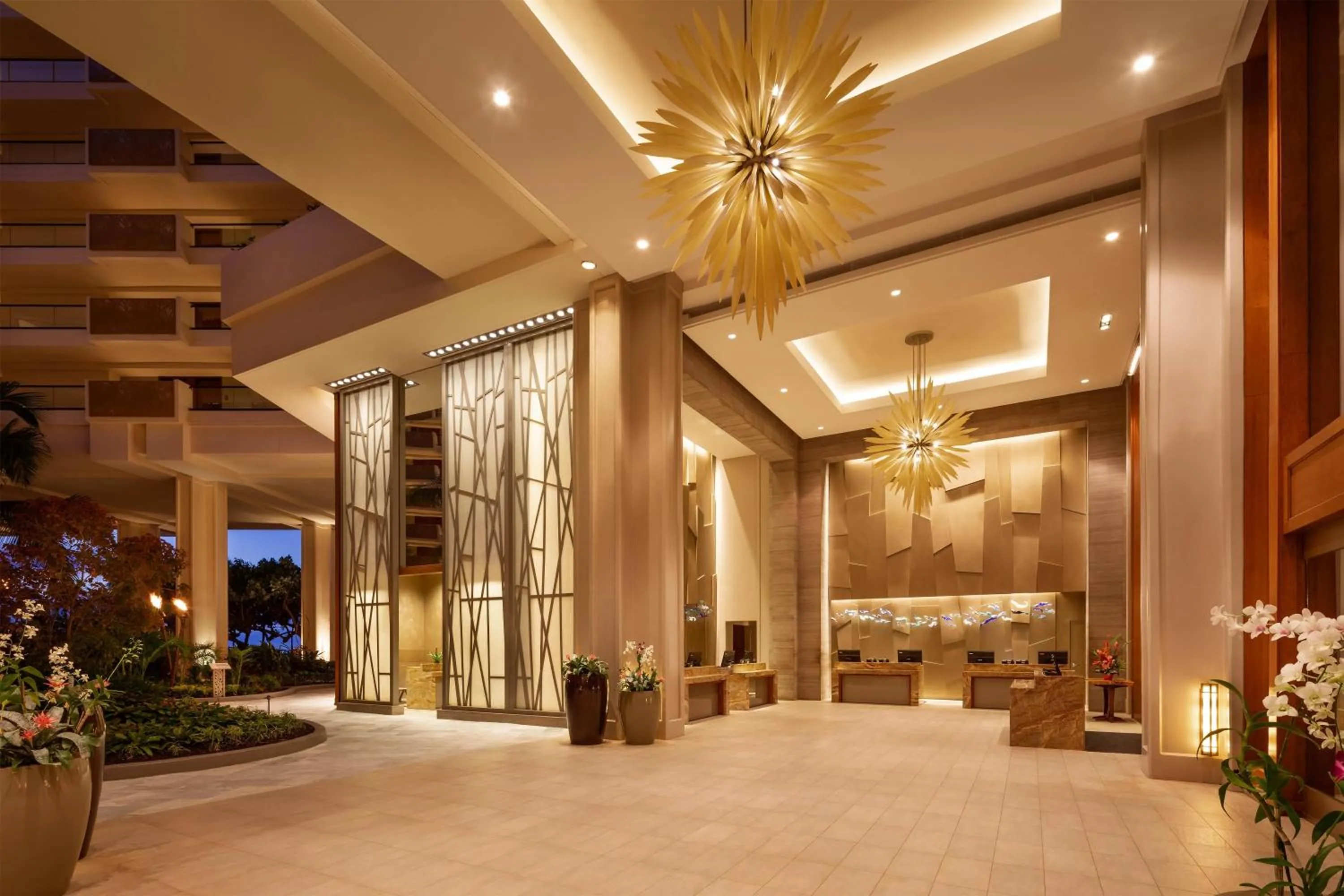 Lobby or reception in Hyatt Regency Maui Resort & Spa
