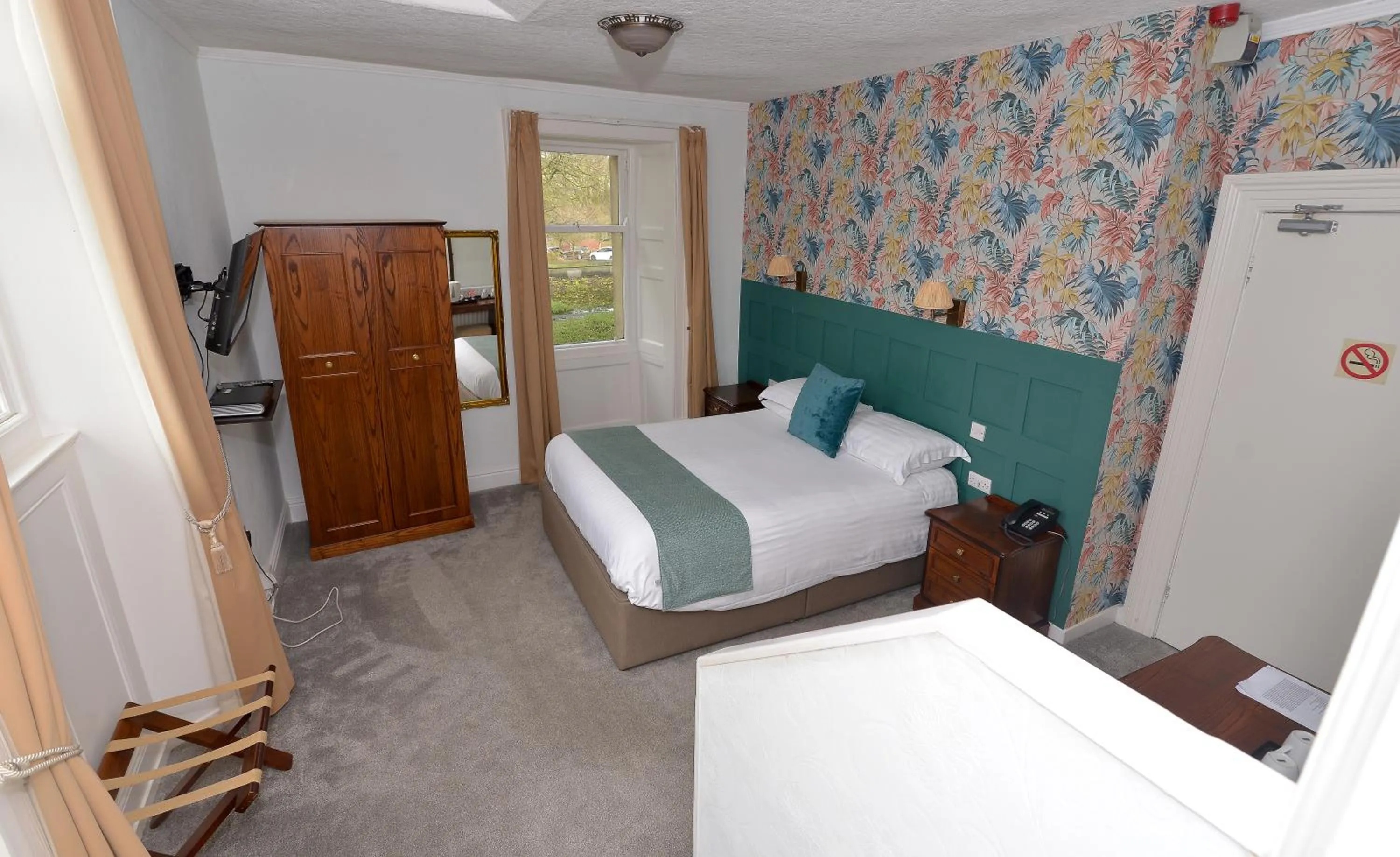 Bed in Steeton Hall Hotel & Restaurant