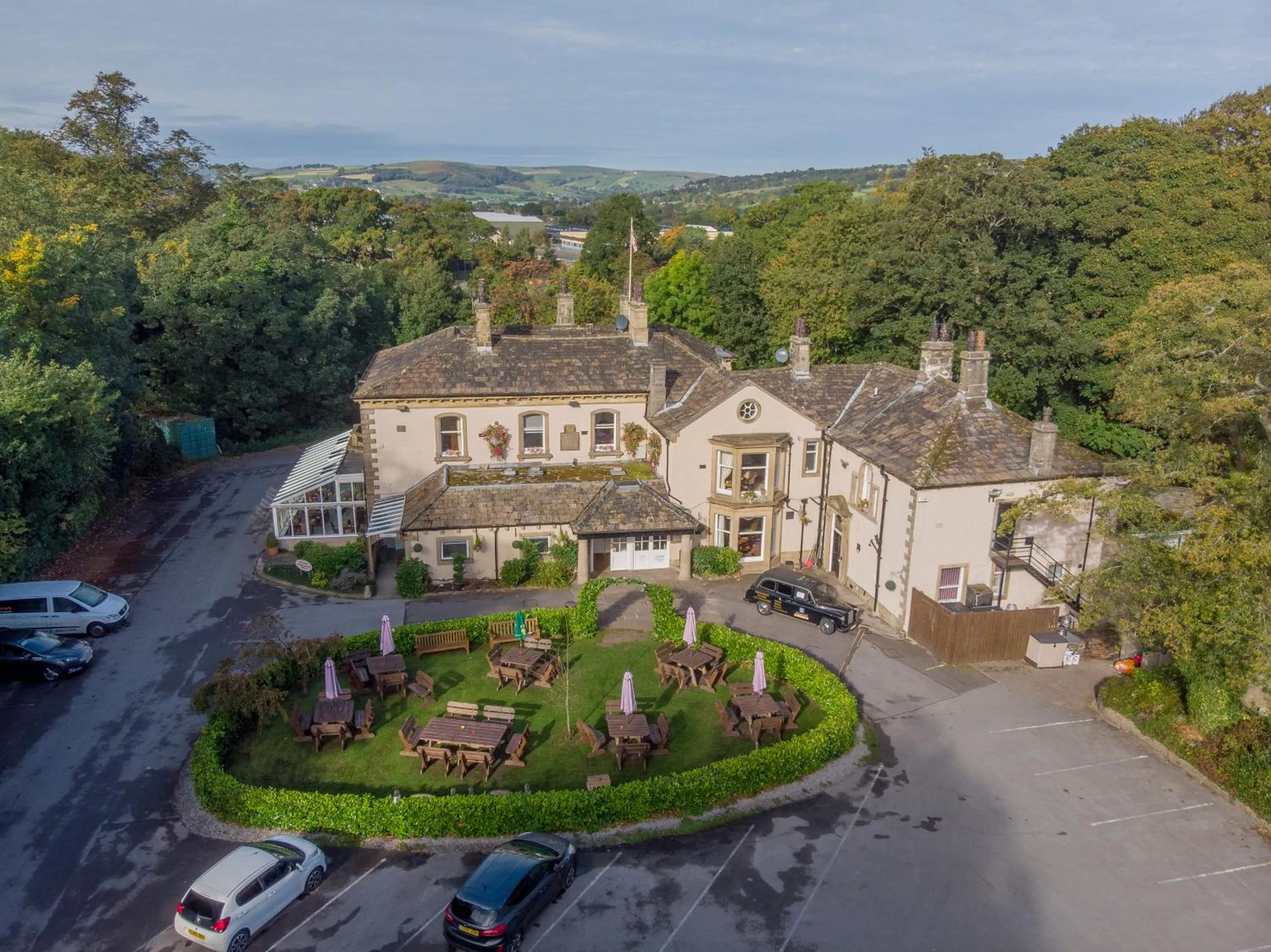 Property building in Steeton Hall Hotel & Restaurant