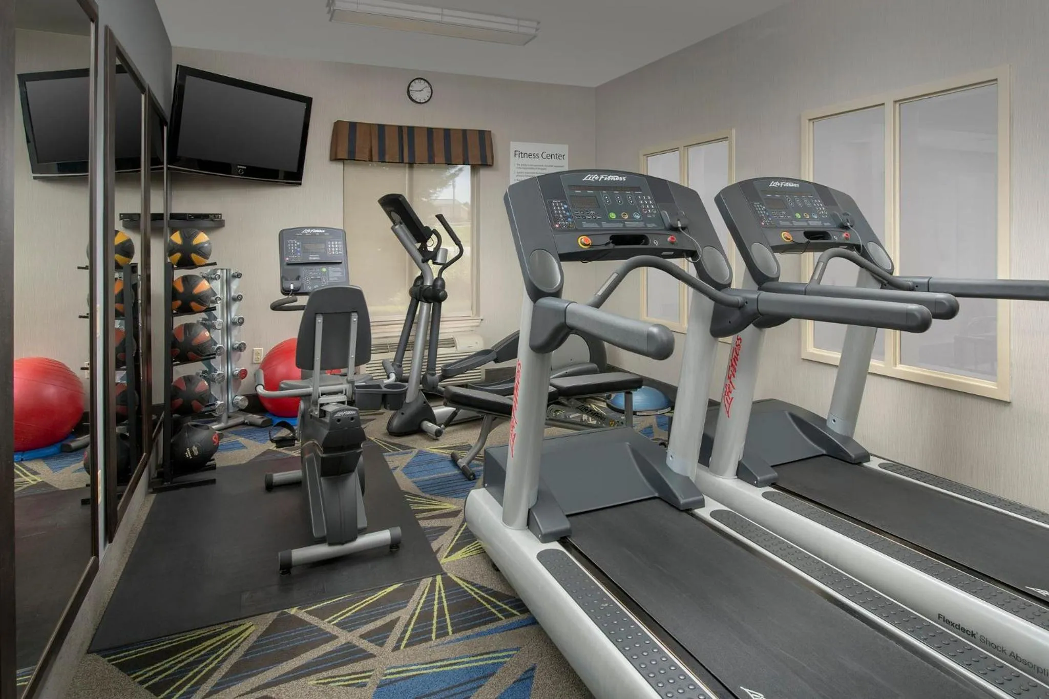 Fitness centre/facilities in Holiday Inn Express & Suites by IHG Chambersburg by IHG