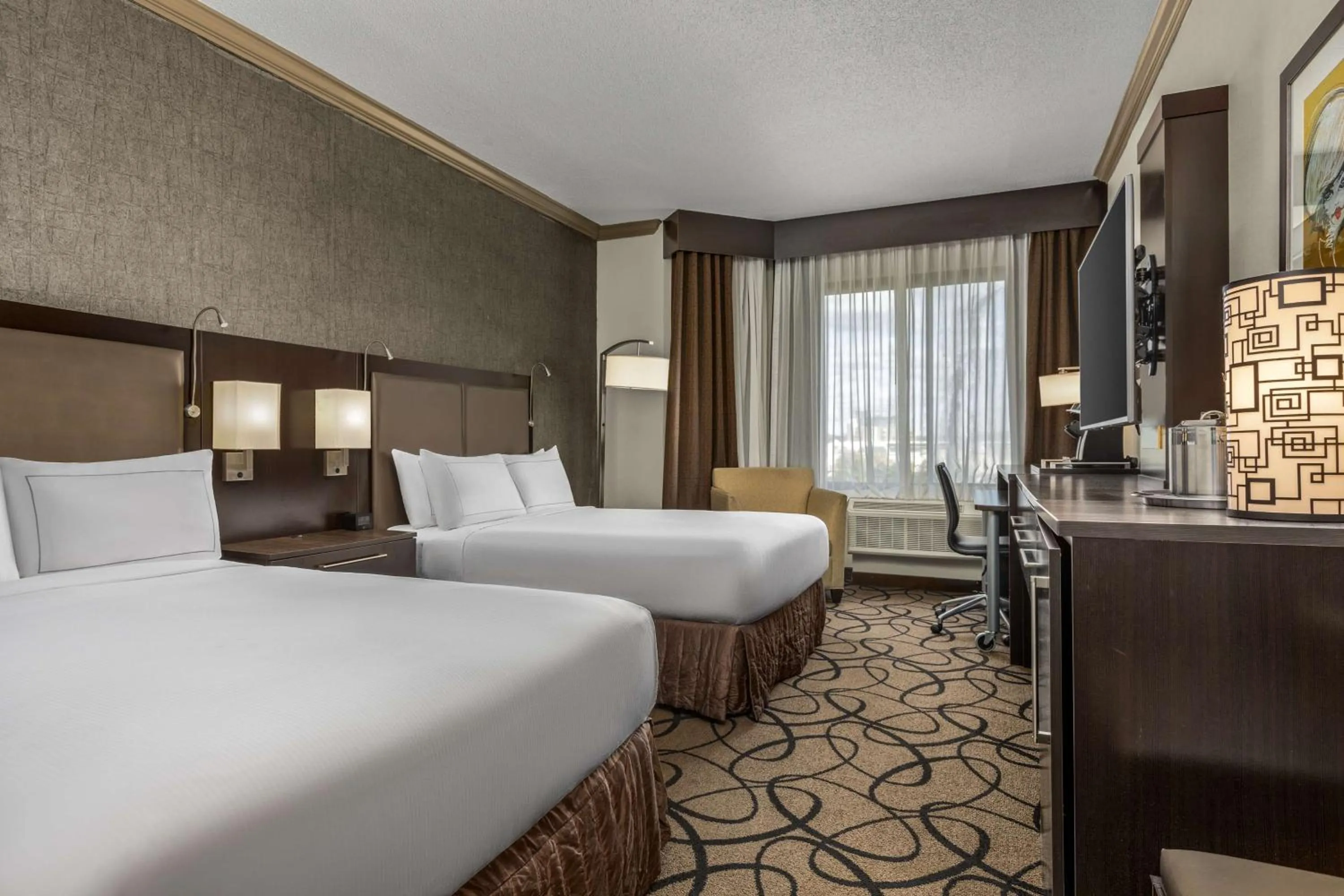 Bed in The Verve Boston Natick, Tapestry Collection by Hilton