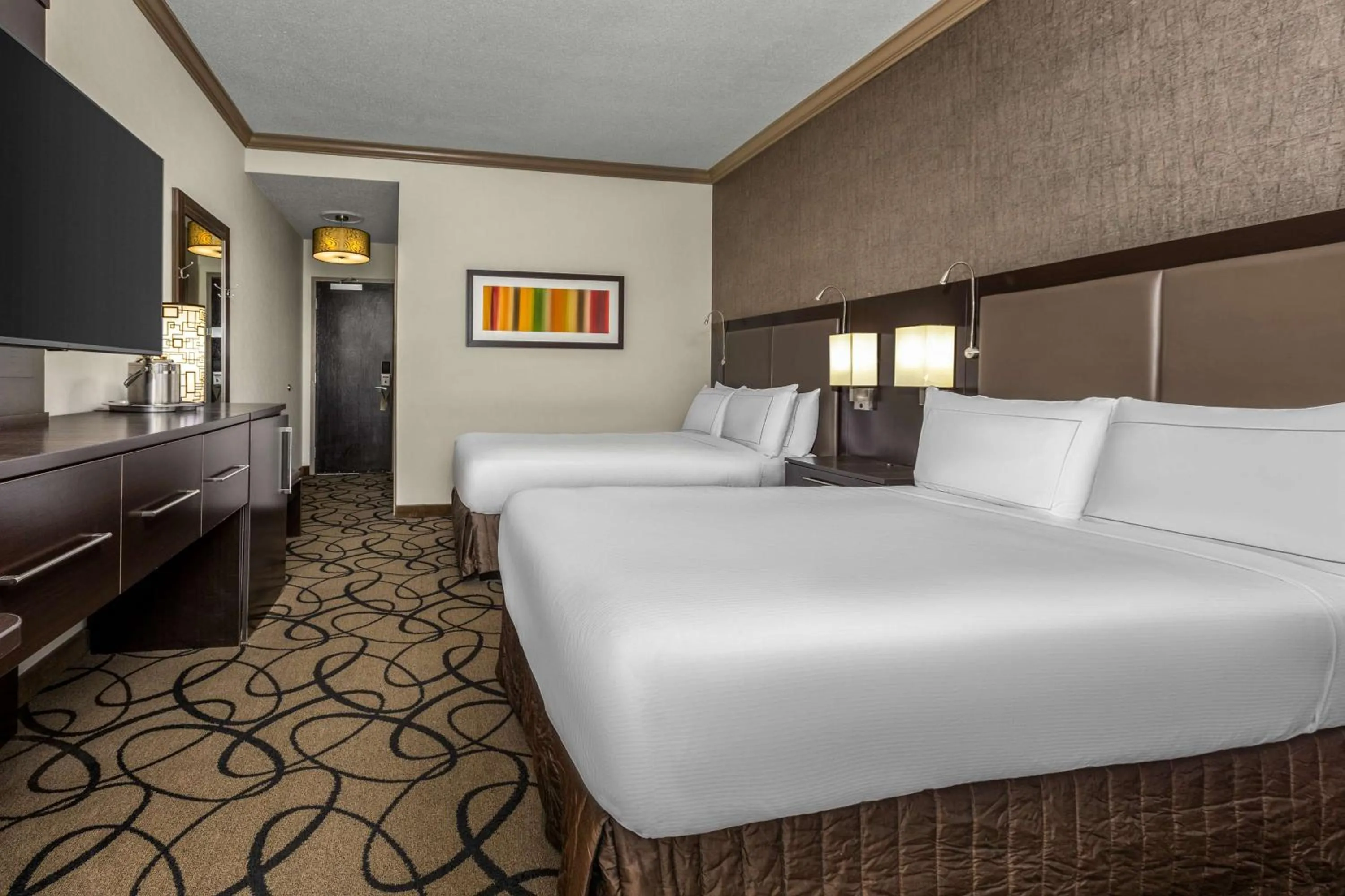 Bed in The Verve Boston Natick, Tapestry Collection by Hilton