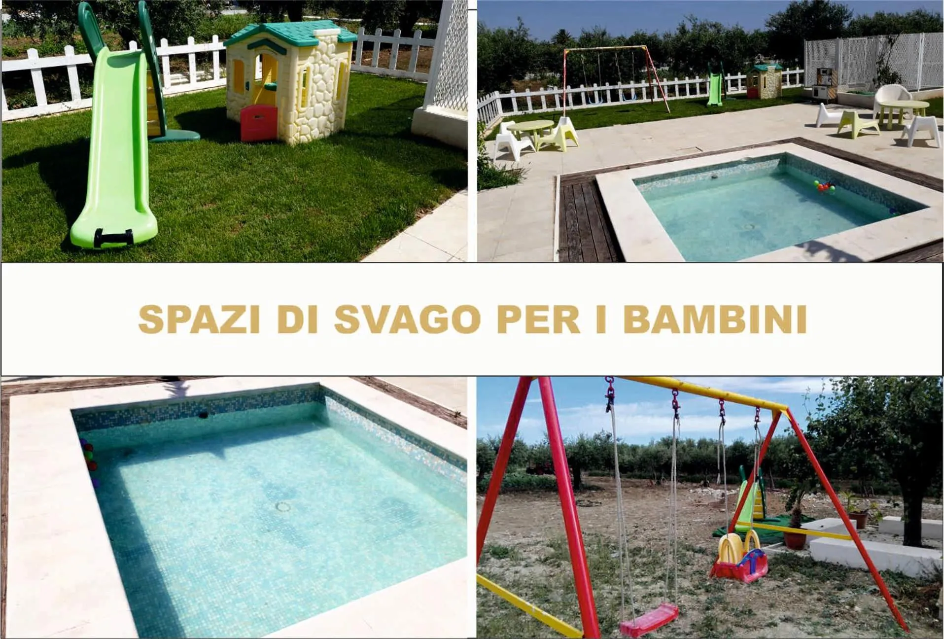 Children play ground in Villa Giadel