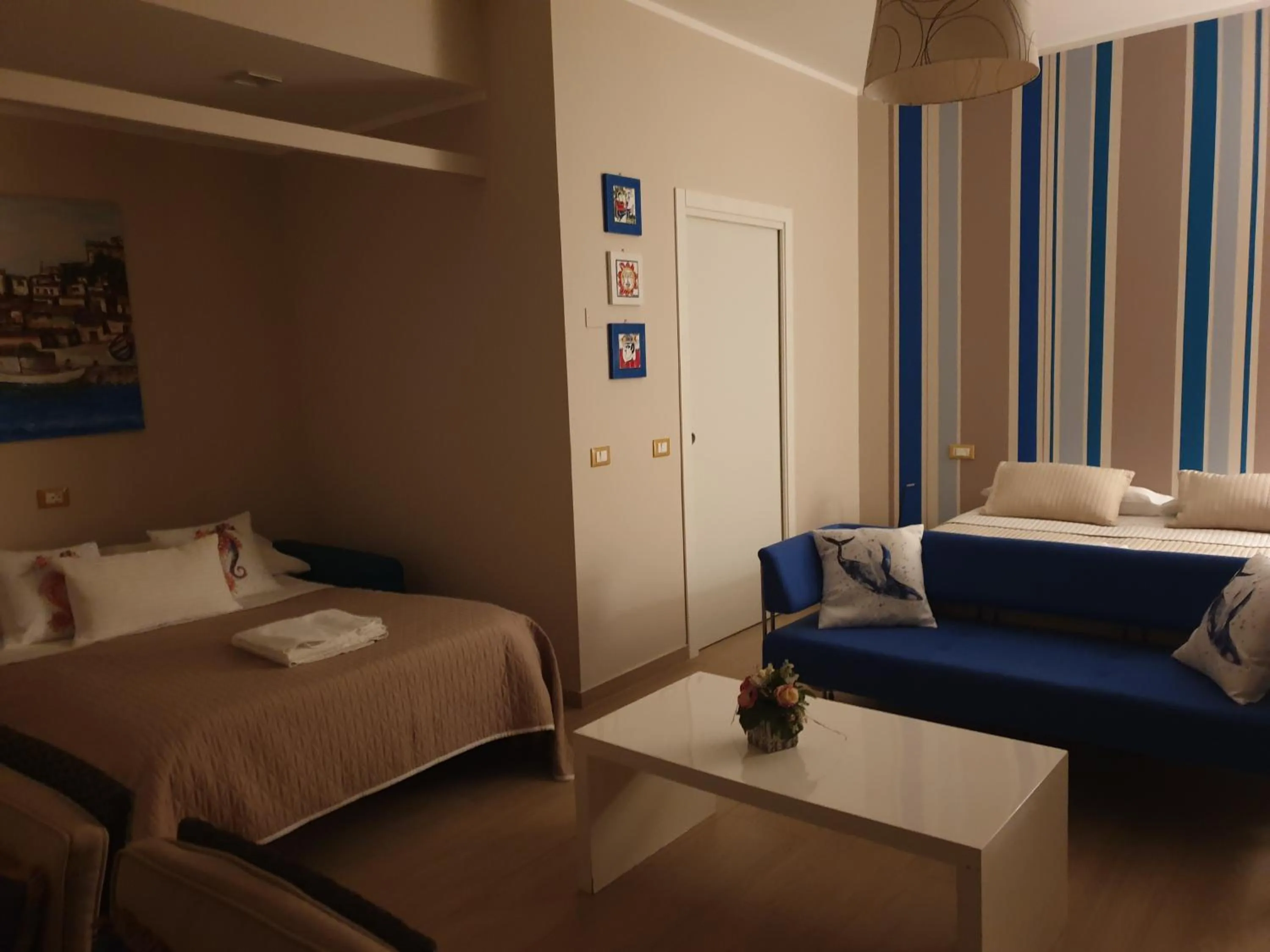 View (from property/room), Bed in Villa Giadel