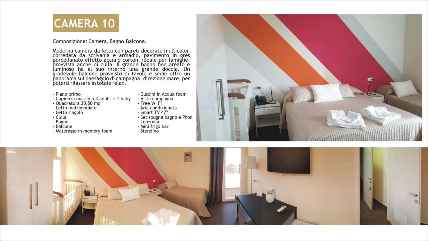 Family Room with Balcony in Villa Giadel