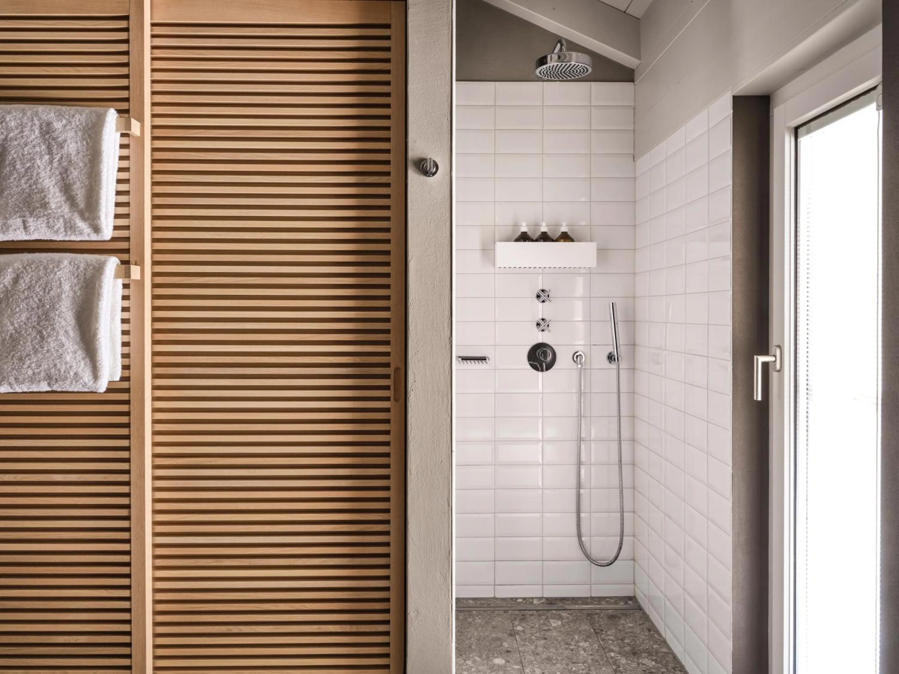 Shower in CERVO Mountain Resort