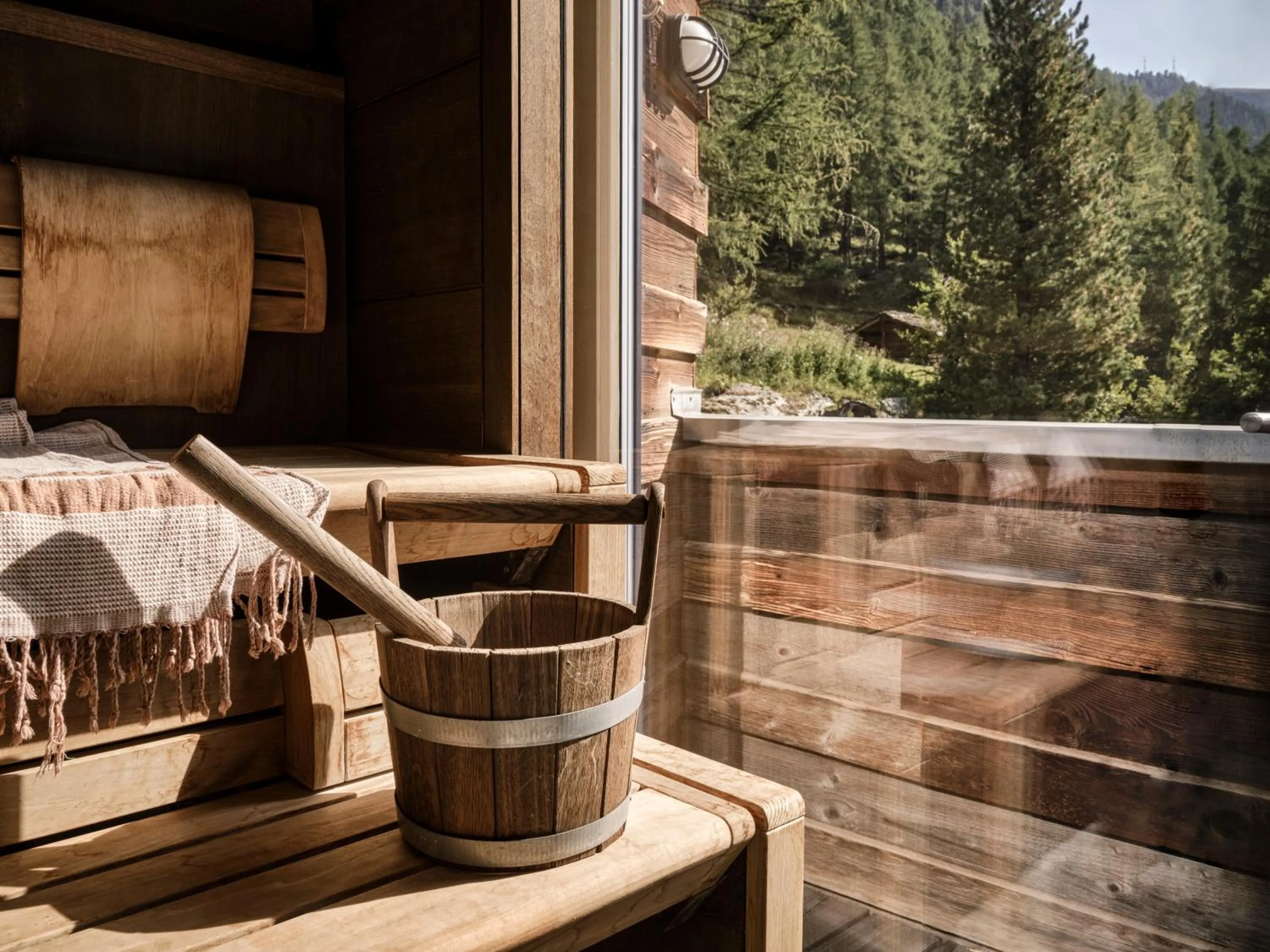 Sauna in CERVO Mountain Resort