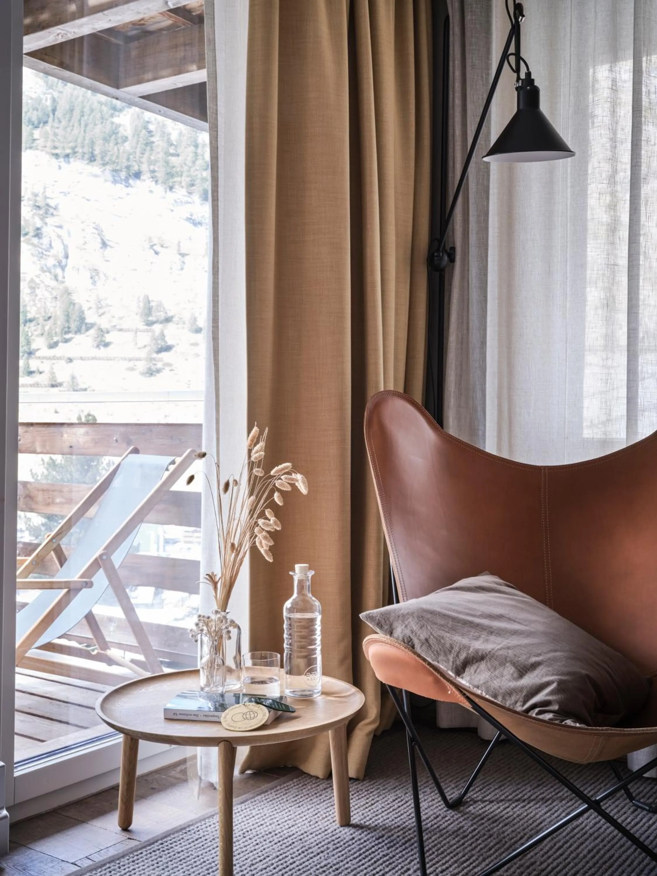 Seating area in CERVO Mountain Resort