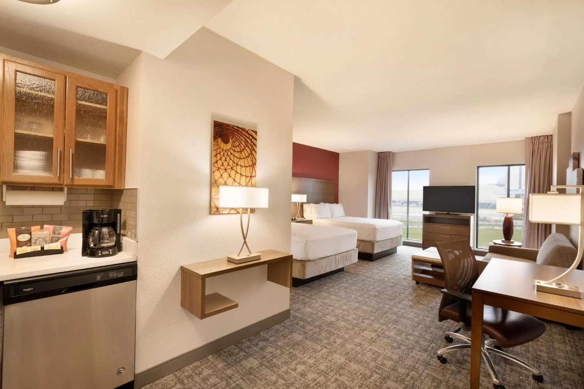 Photo of the whole room, Bed in Staybridge Suites San Antonio Downtown Convention Center by IHG